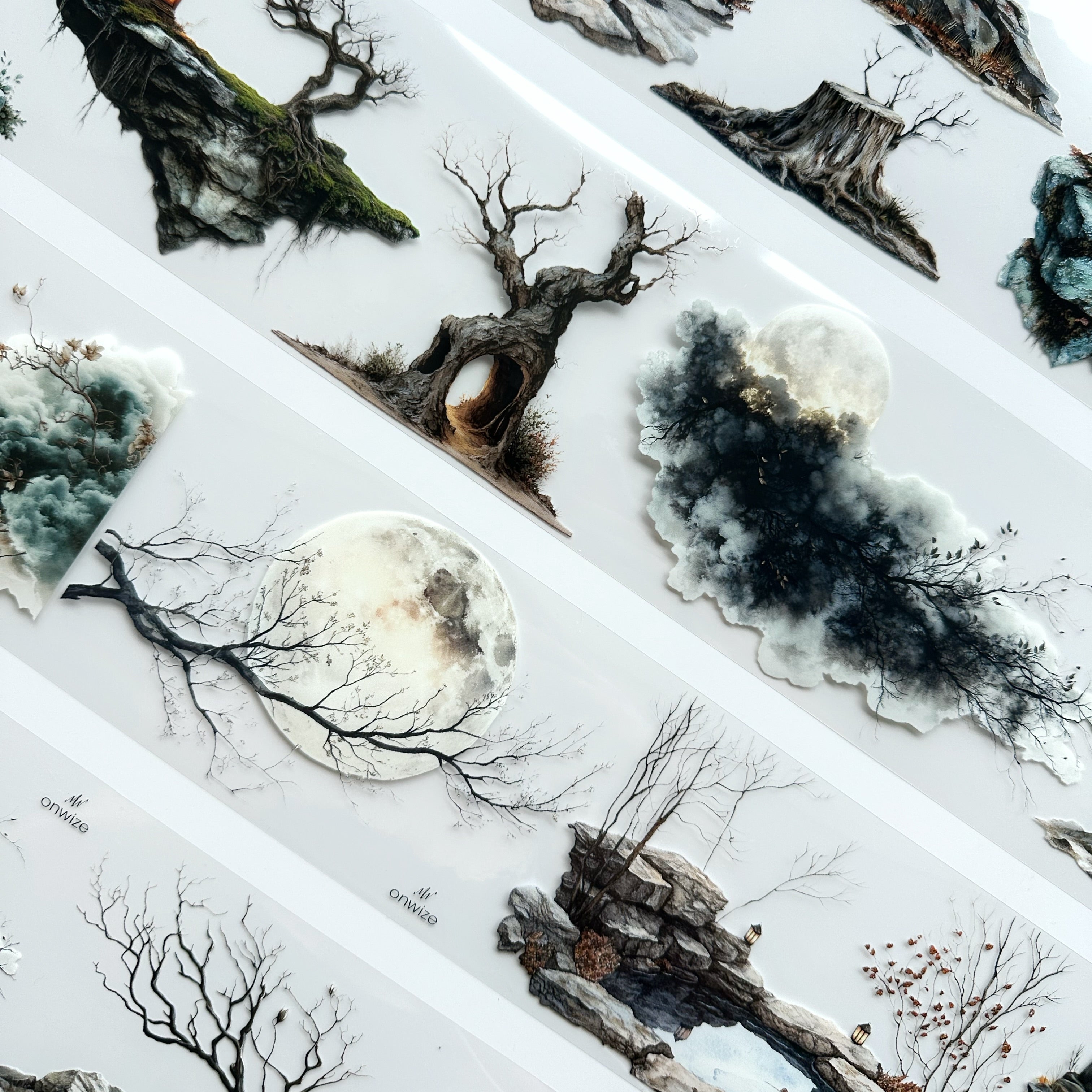 Moon Hollow XL | Premium 3D Crystal Special Oil PET Tape | SRP 223