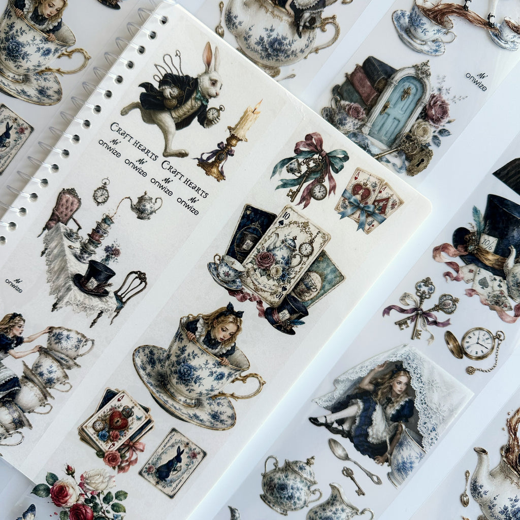 Hatter’s Hour – Wonderland Tea Party PET Tape