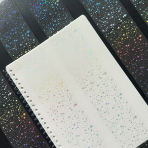 Silver Stardust Holo Silver Foil Tape