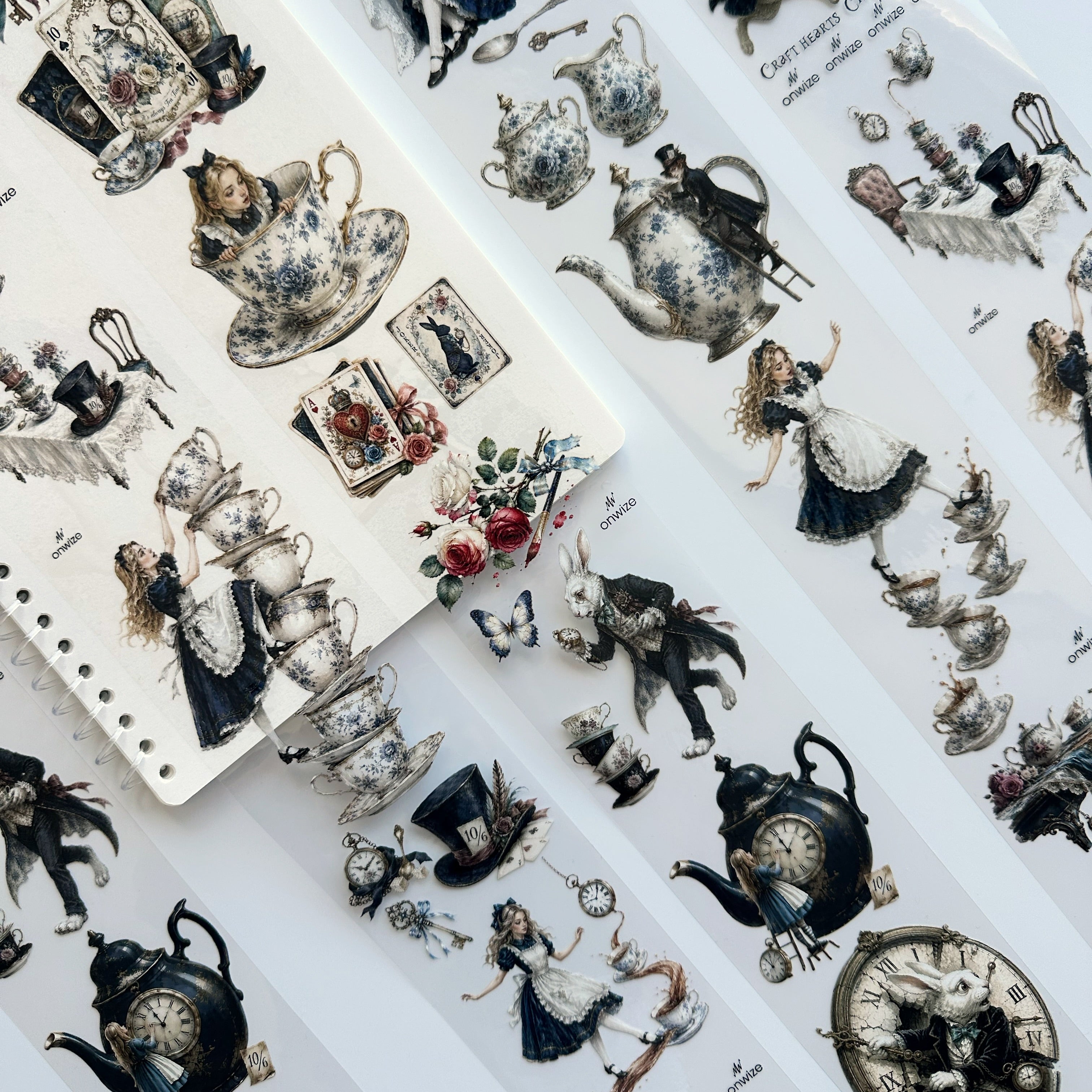 Hatter’s Hour – Wonderland Tea Party PET Tape