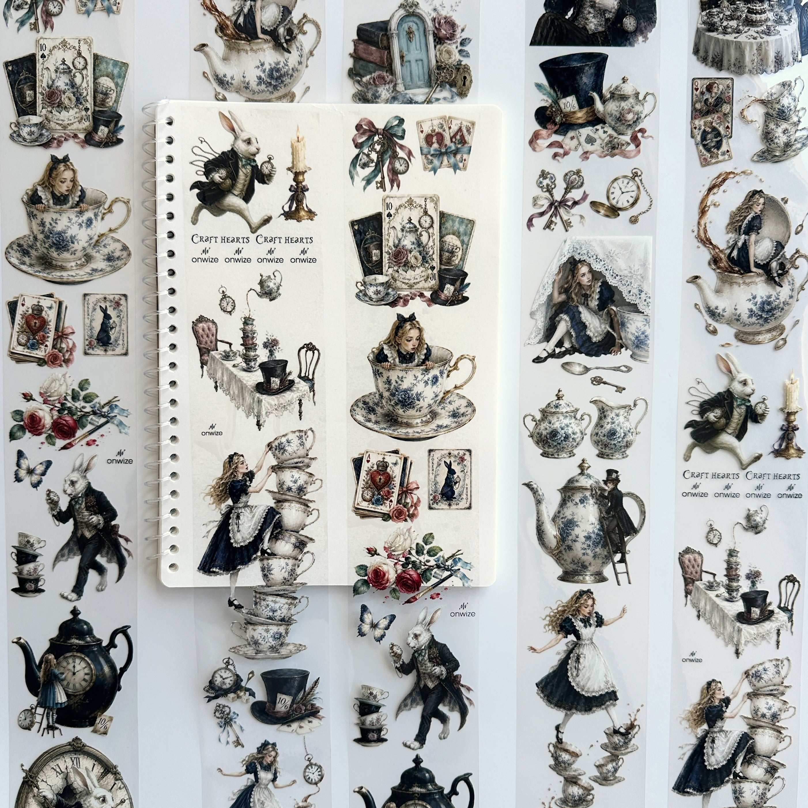 Hatter’s Hour – Wonderland Tea Party PET Tape