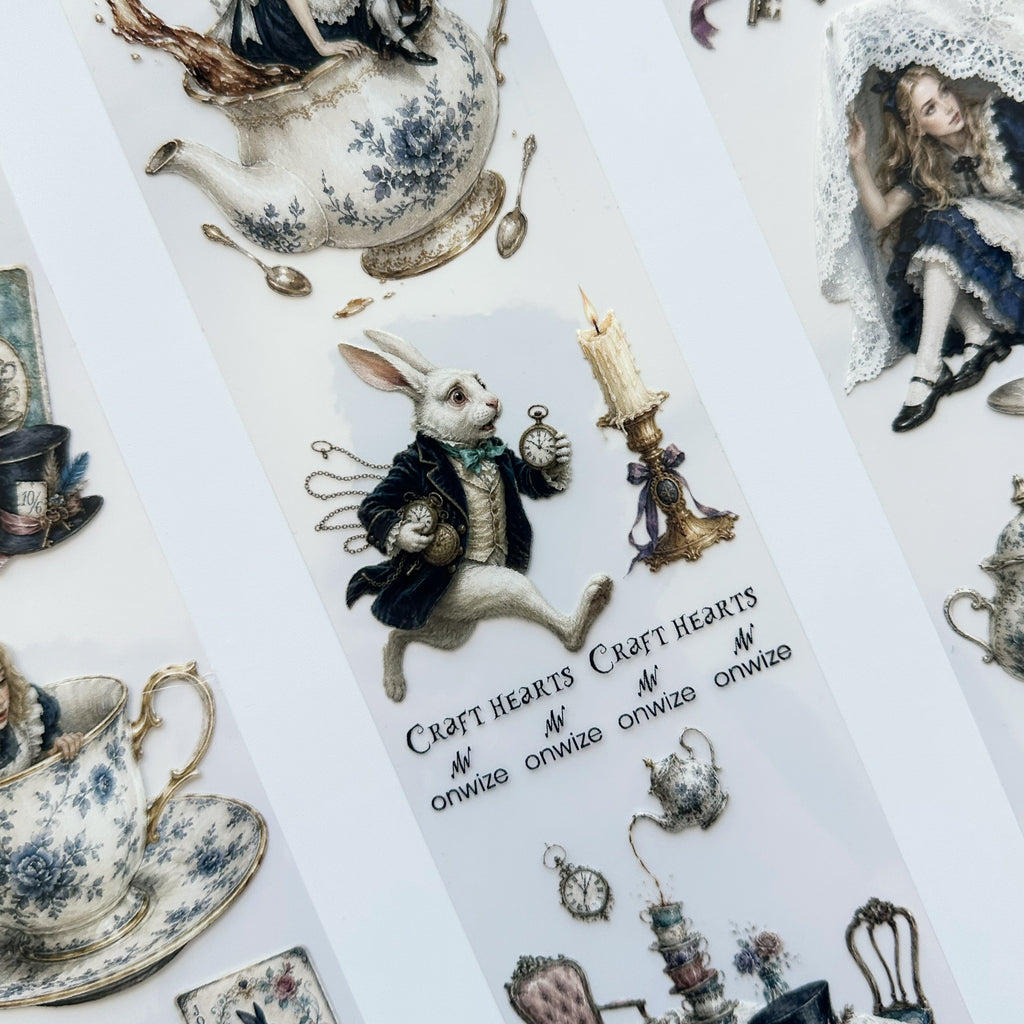 Hatter’s Hour – Wonderland Tea Party PET Tape