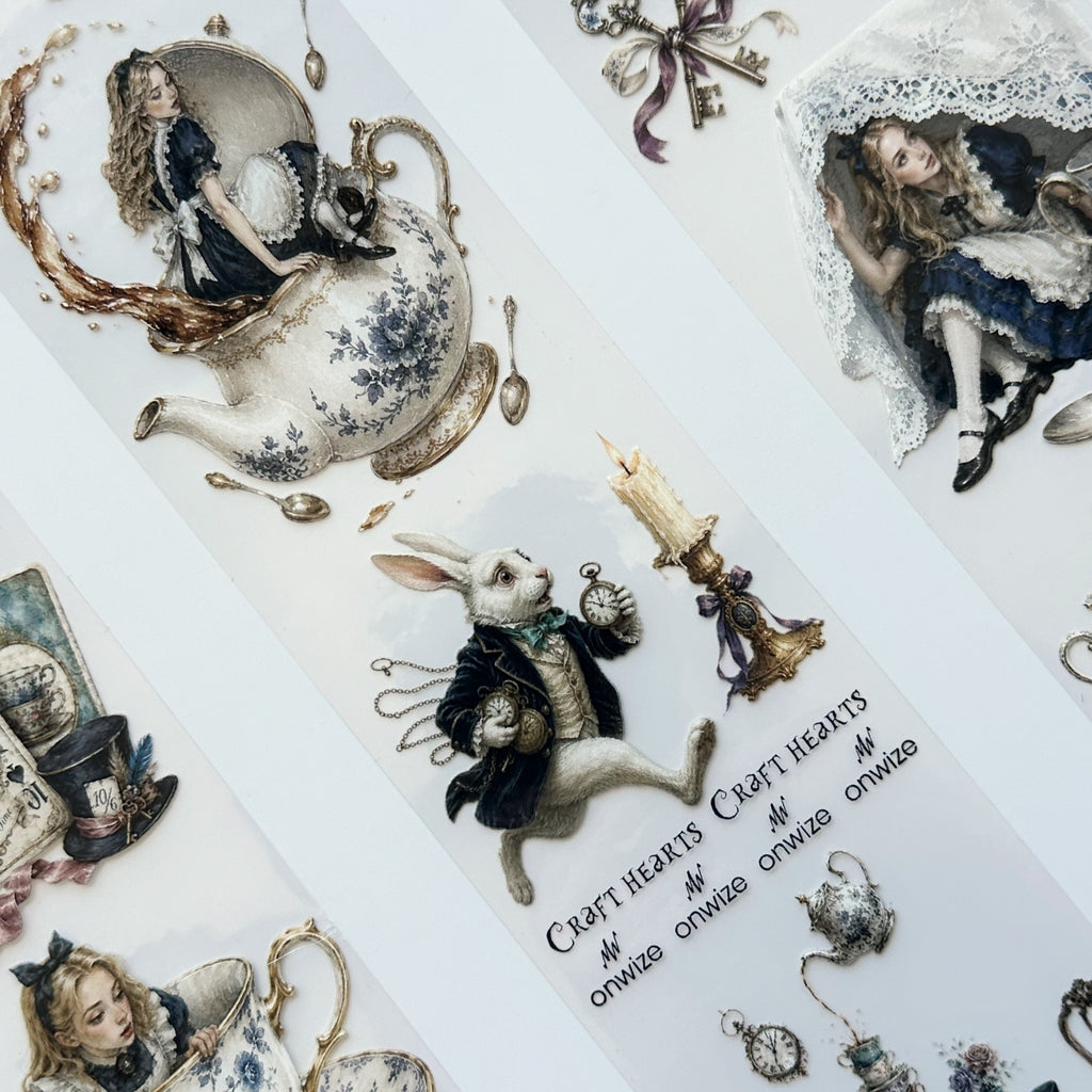 Hatter’s Hour – Wonderland Tea Party PET Tape