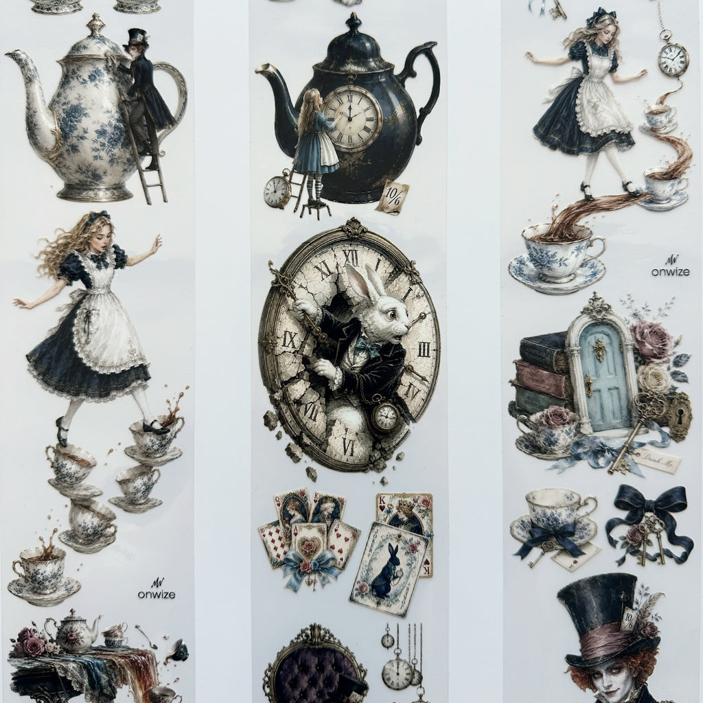 Hatter’s Hour – Wonderland Tea Party PET Tape
