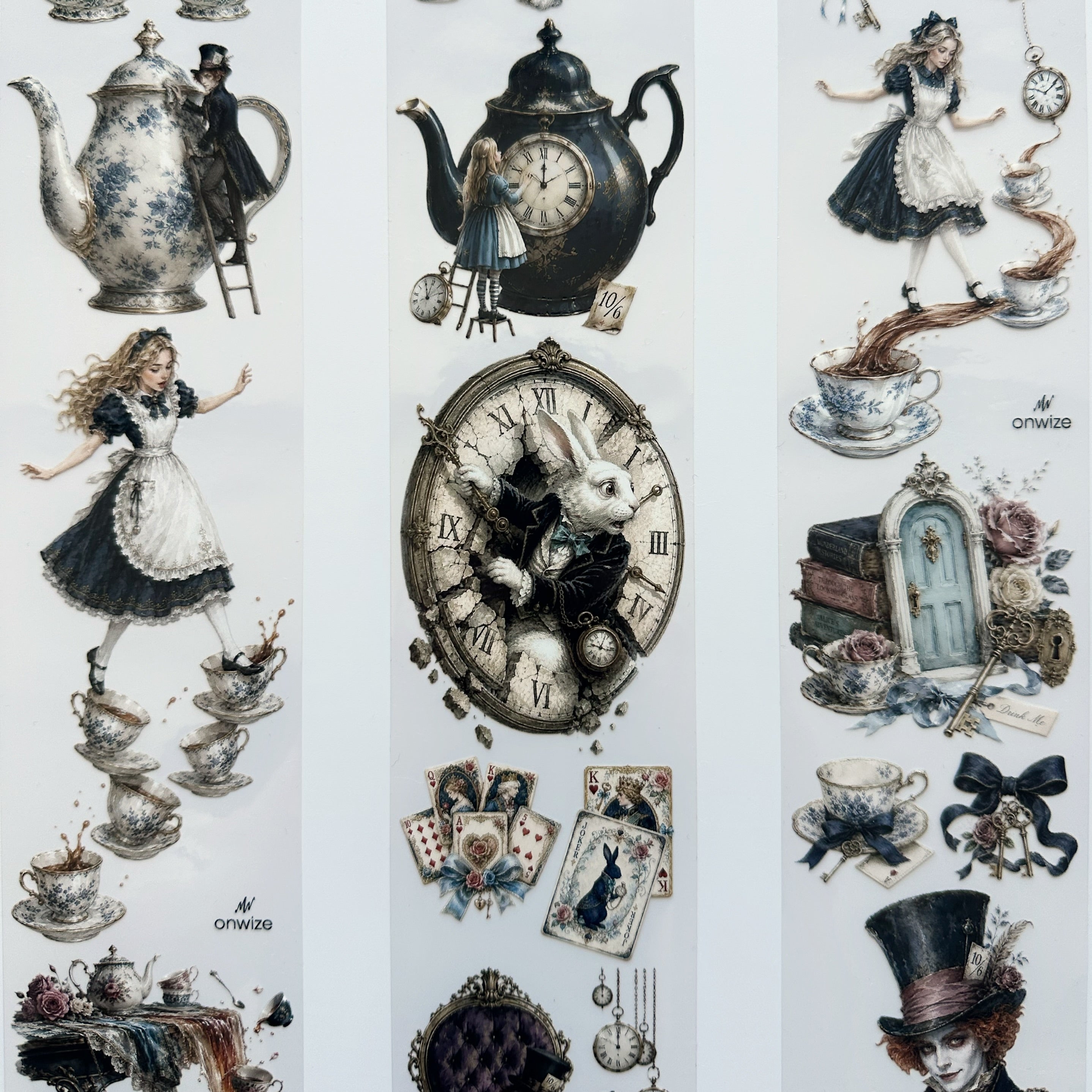 Hatter’s Hour – Wonderland Tea Party PET Tape