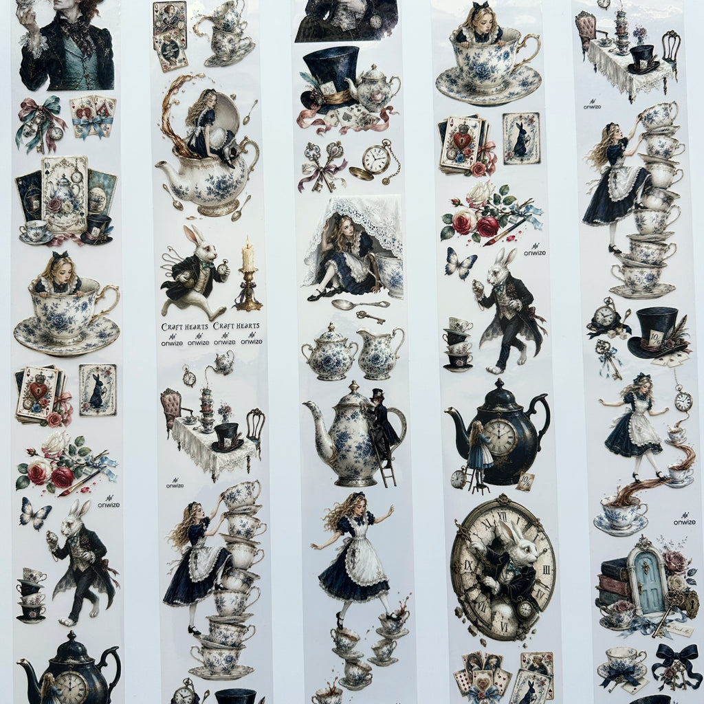 Hatter’s Hour – Wonderland Tea Party PET Tape