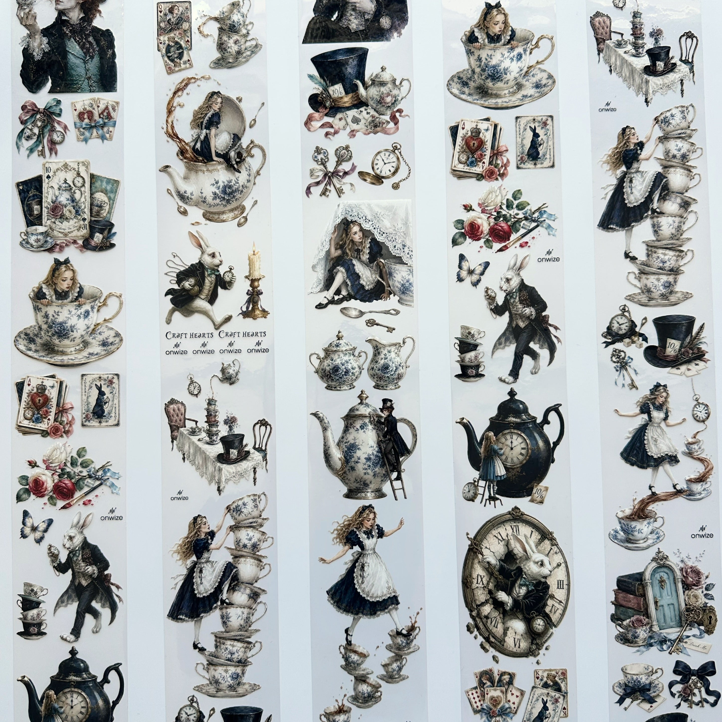 Hatter’s Hour – Wonderland Tea Party PET Tape