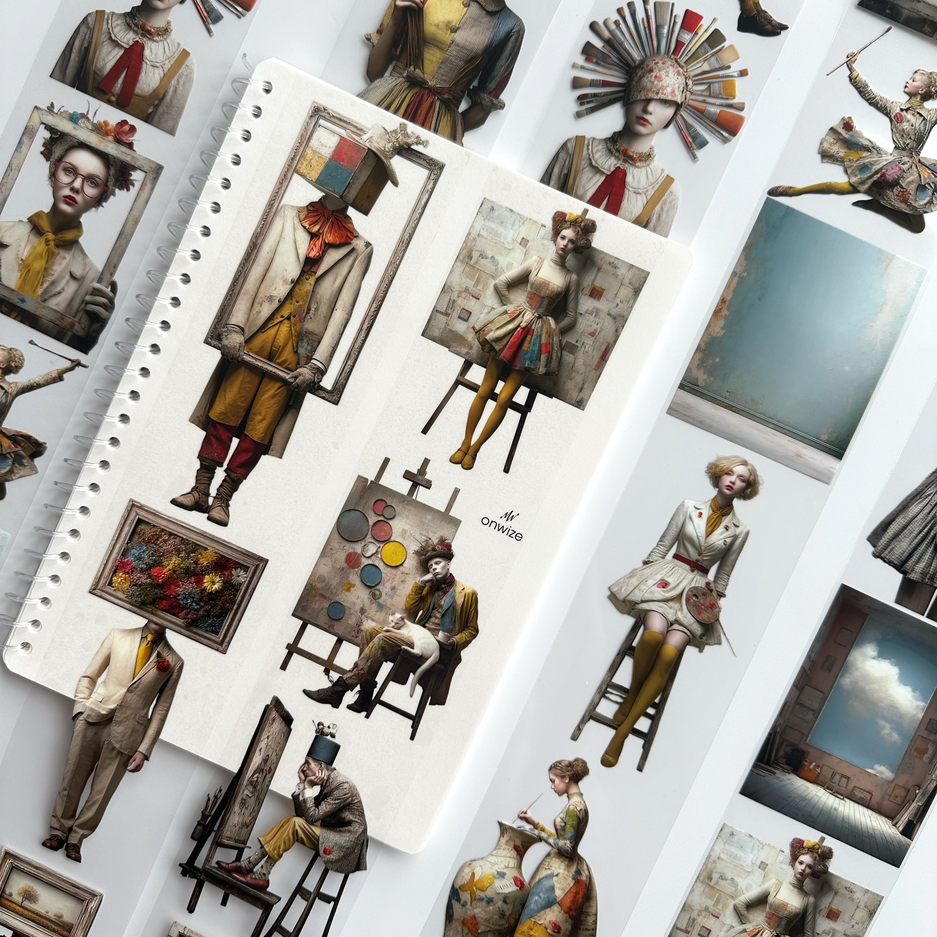 Living Canvas – Günlük Tutma ve Kolaj Sanatı İçin Sanatsal PET Bant