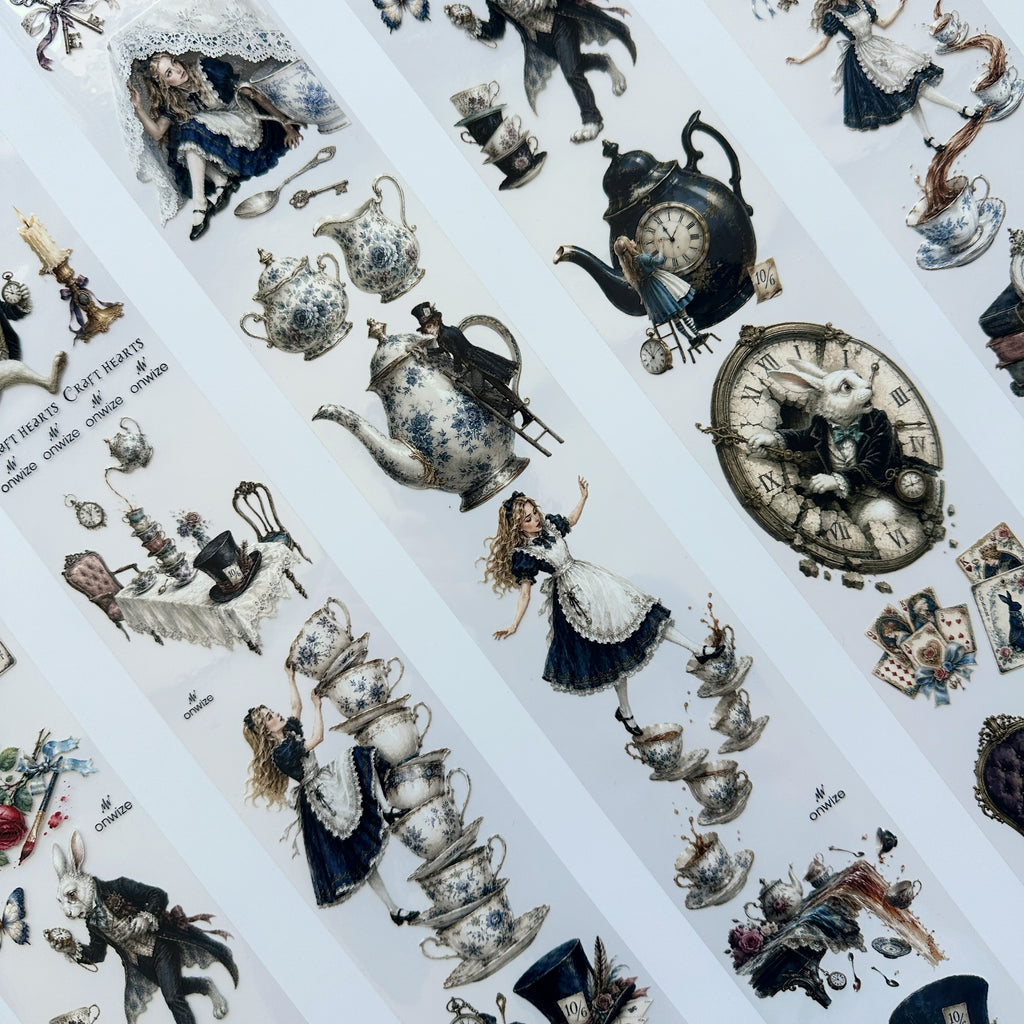 Hatter’s Hour – Wonderland Tea Party PET Tape