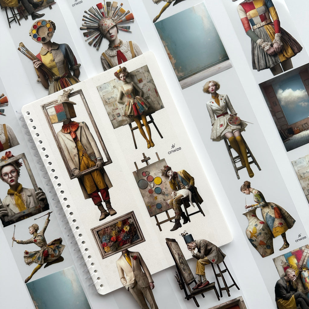 Living Canvas – Günlük Tutma ve Kolaj Sanatı İçin Sanatsal PET Bant