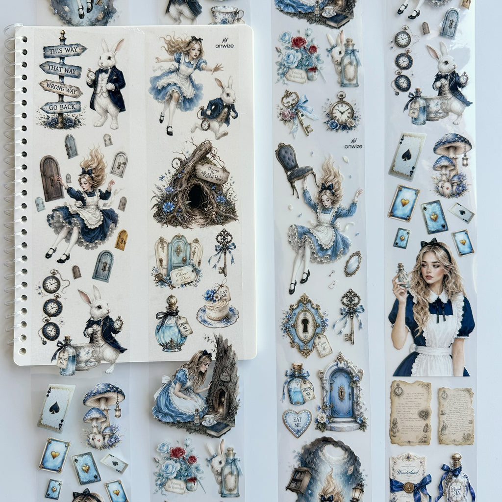 Rabbit Hole – Whimsical Wonderland PET Tape