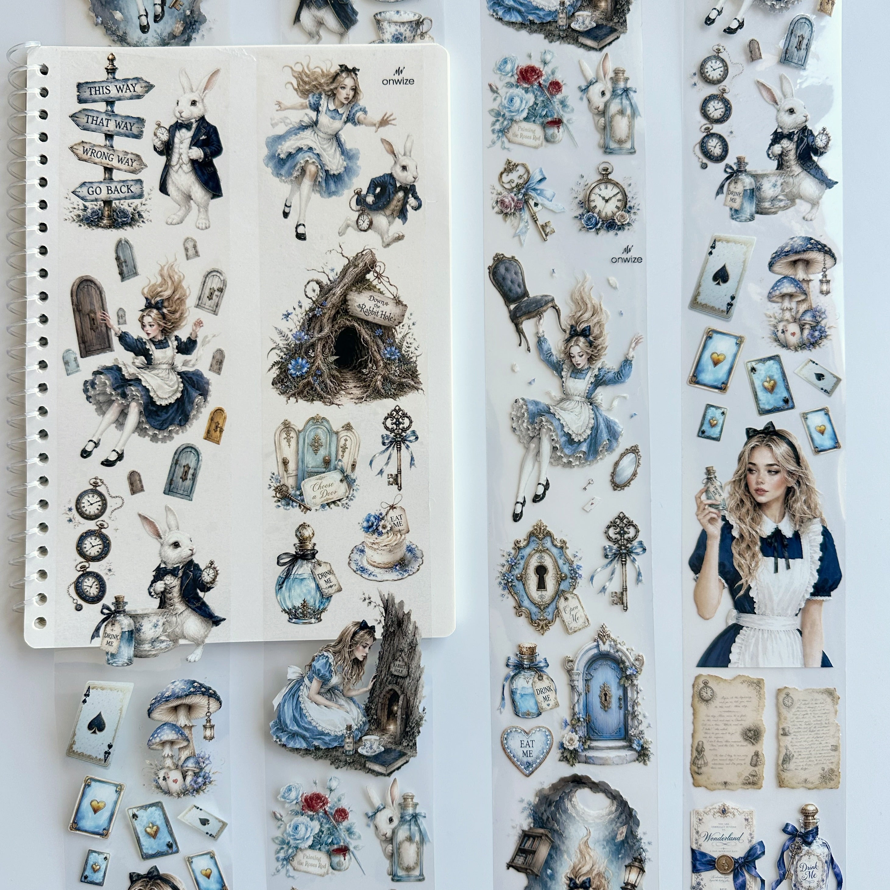 Rabbit Hole – Whimsical Wonderland PET Tape