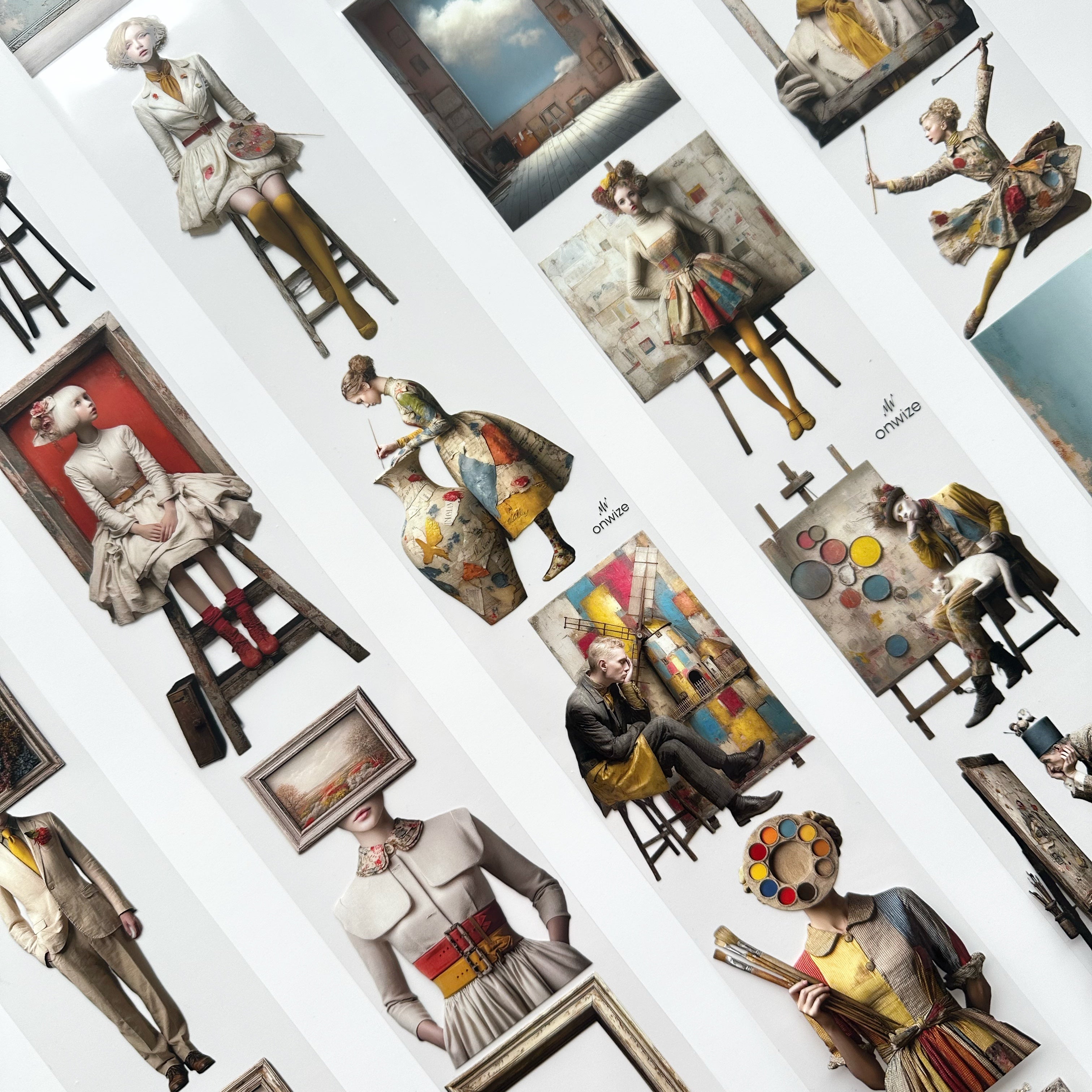 Living Canvas – Günlük Tutma ve Kolaj Sanatı İçin Sanatsal PET Bant