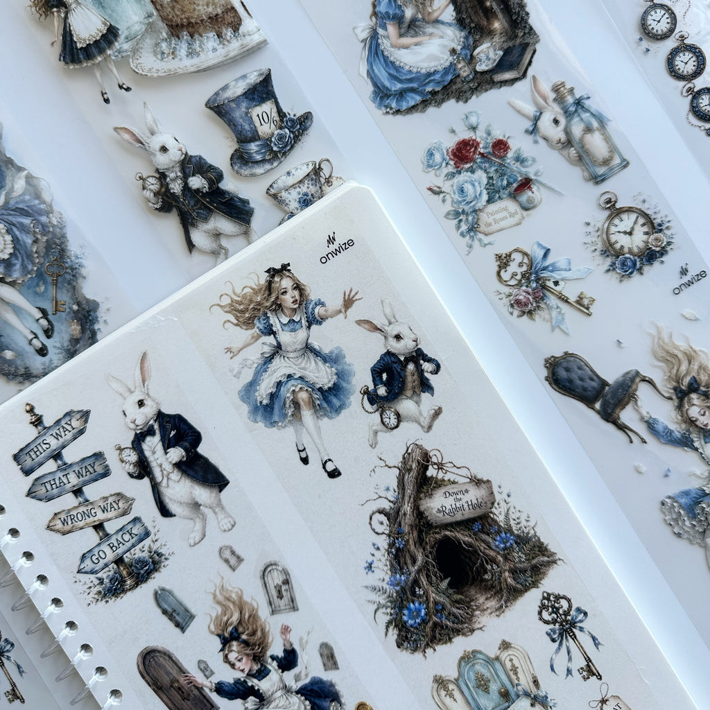 Rabbit Hole – Whimsical Wonderland PET Tape