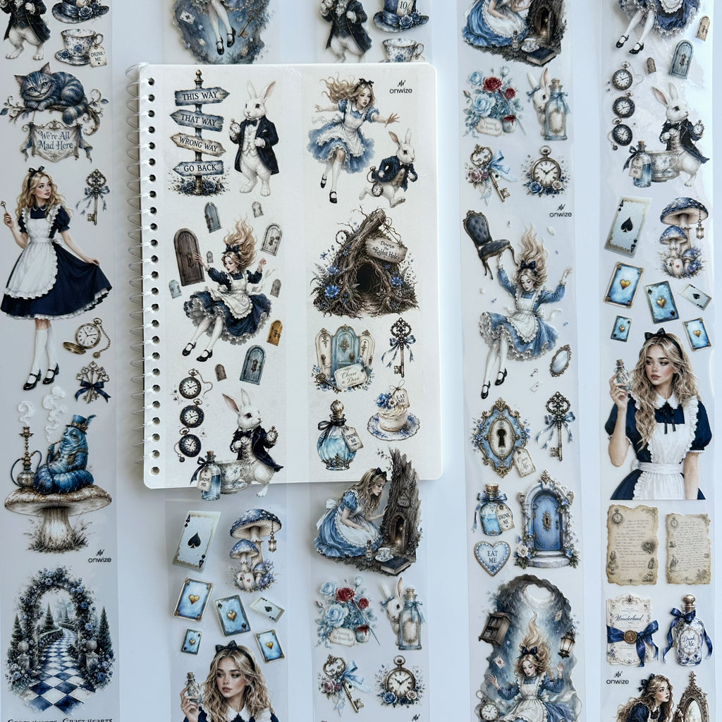 Rabbit Hole – Whimsical Wonderland PET Tape