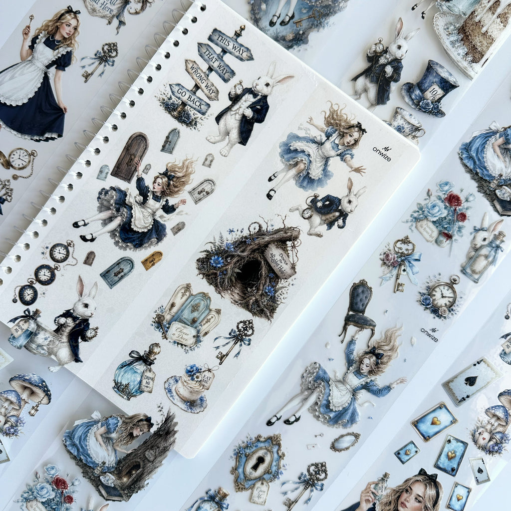 Rabbit Hole – Whimsical Wonderland PET Tape