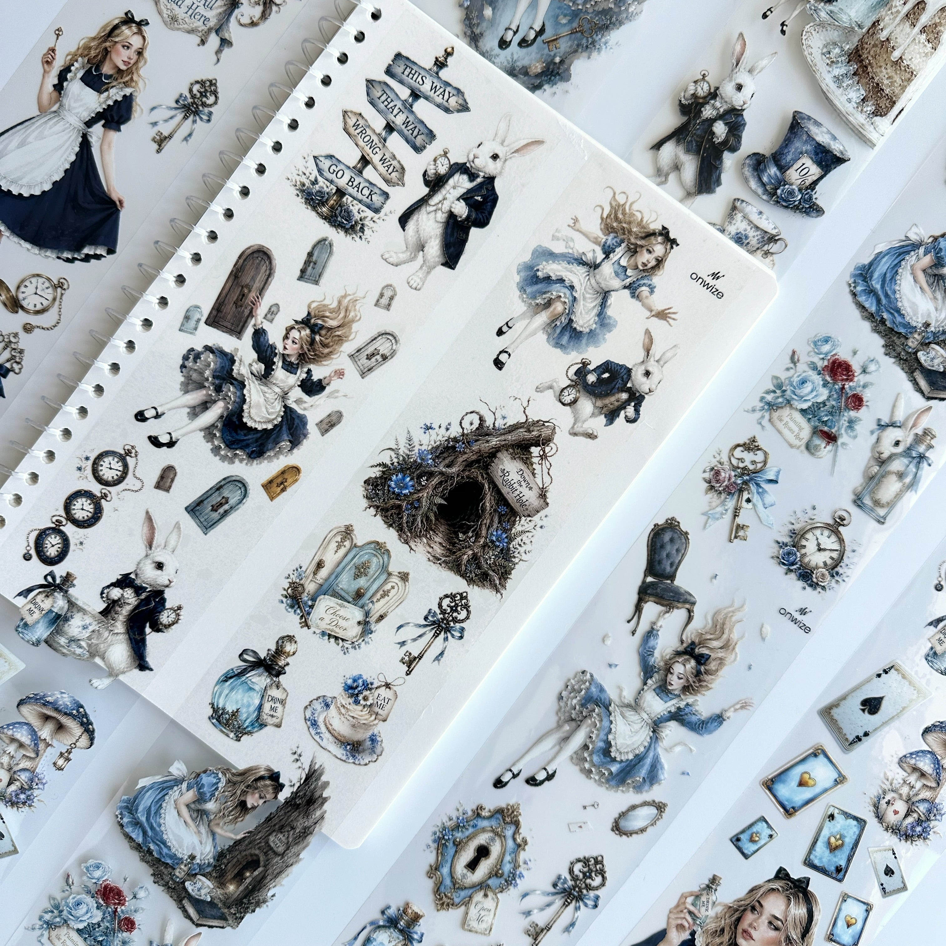 Rabbit Hole – Whimsical Wonderland PET Tape