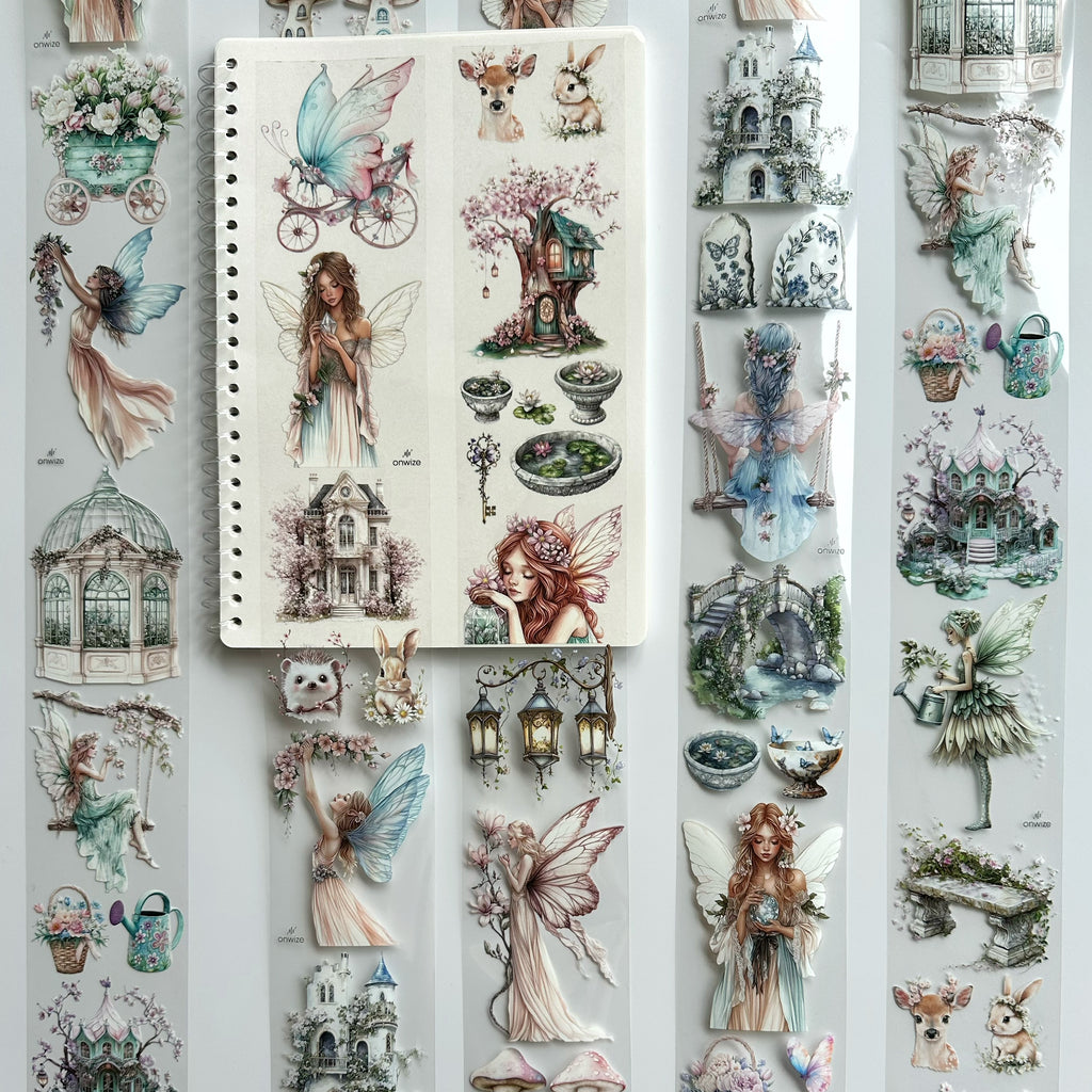 Blossom Haven | Premium 3D Crystal Special Oil PET Tape | SRP 218