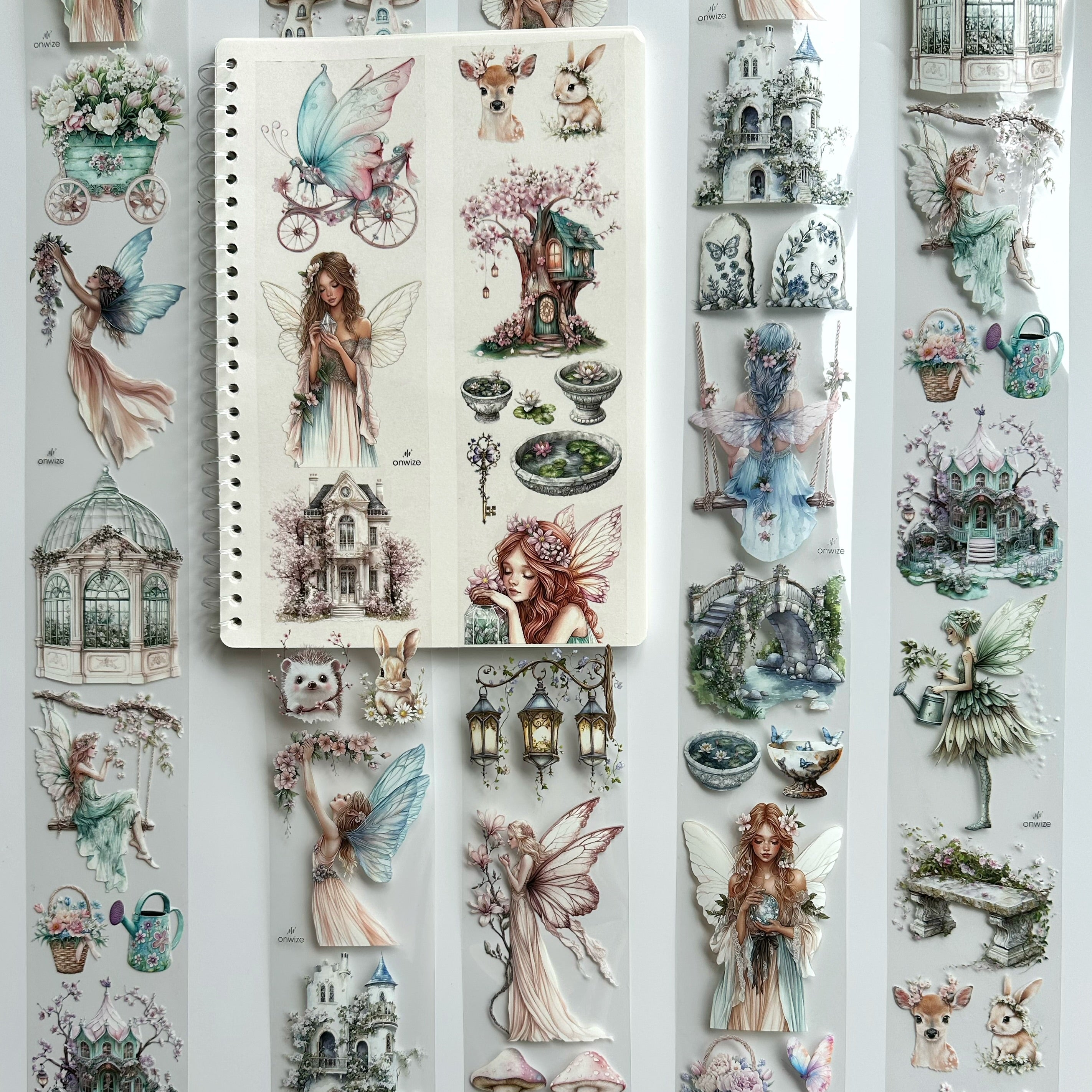 Blossom Haven | Premium 3D Crystal Special Oil PET Tape | SRP 218
