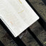Golden Manuscript | Holo Gold Foil Typography PET Tape | 6cm x 5m