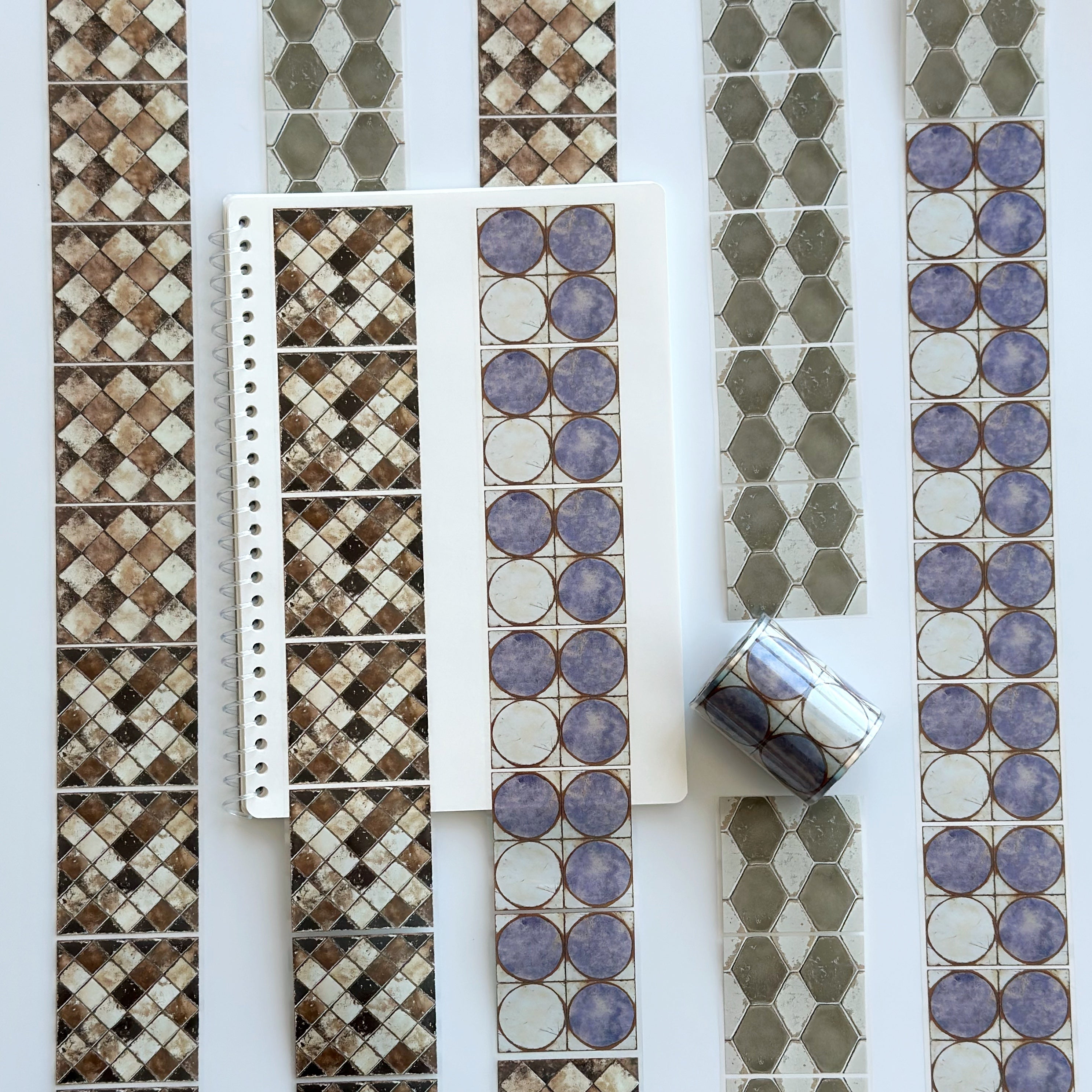 Tuscan Mosaic Pet Tape