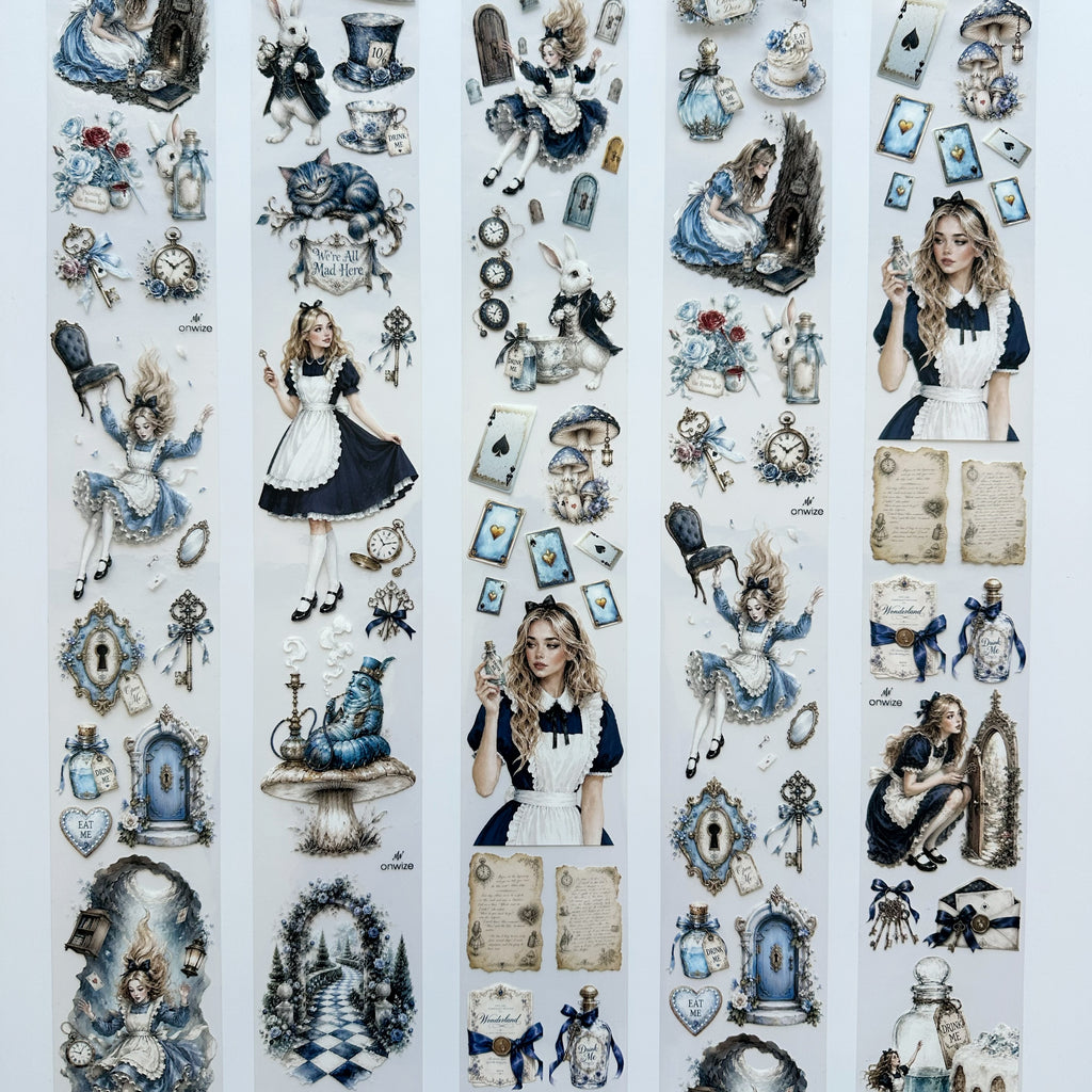 Rabbit Hole – Whimsical Wonderland PET Tape