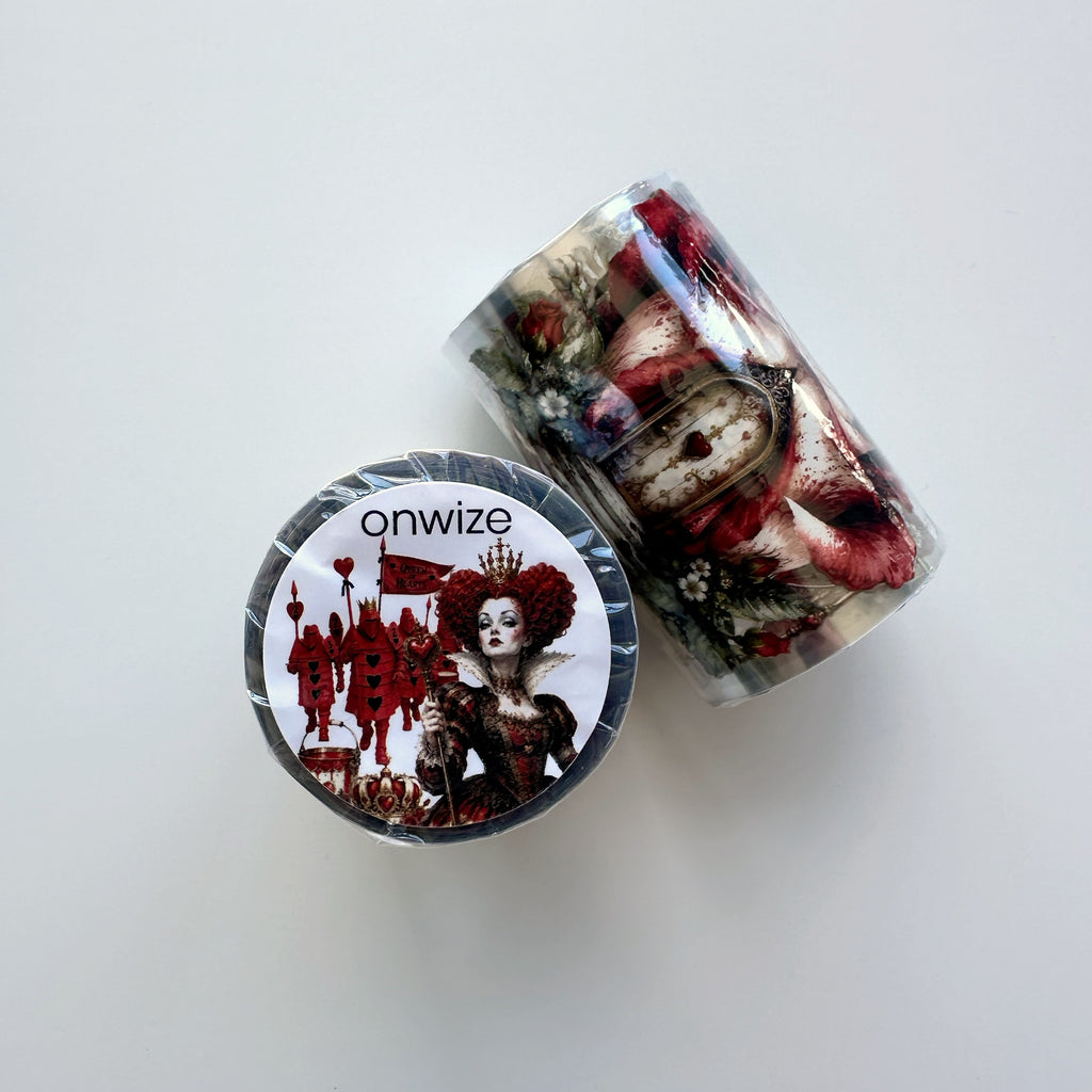 Painted Roses – Queen of Hearts PET Tape