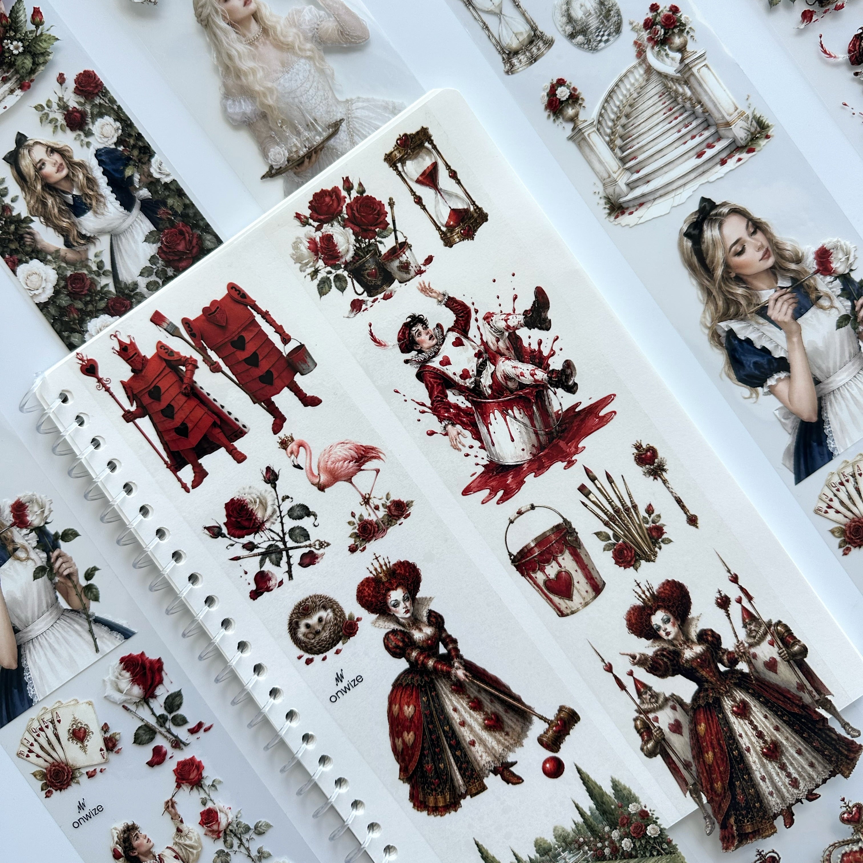 Painted Roses – Queen of Hearts PET Tape