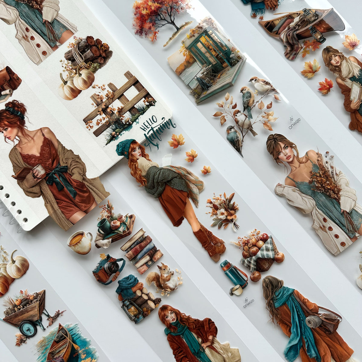 Lakeside Haven Autumn 3D Special Pet Tape