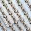 Ivory Garden PET Tape | Neutral Botanical Scrapbook Tape | 5cm x 5m
