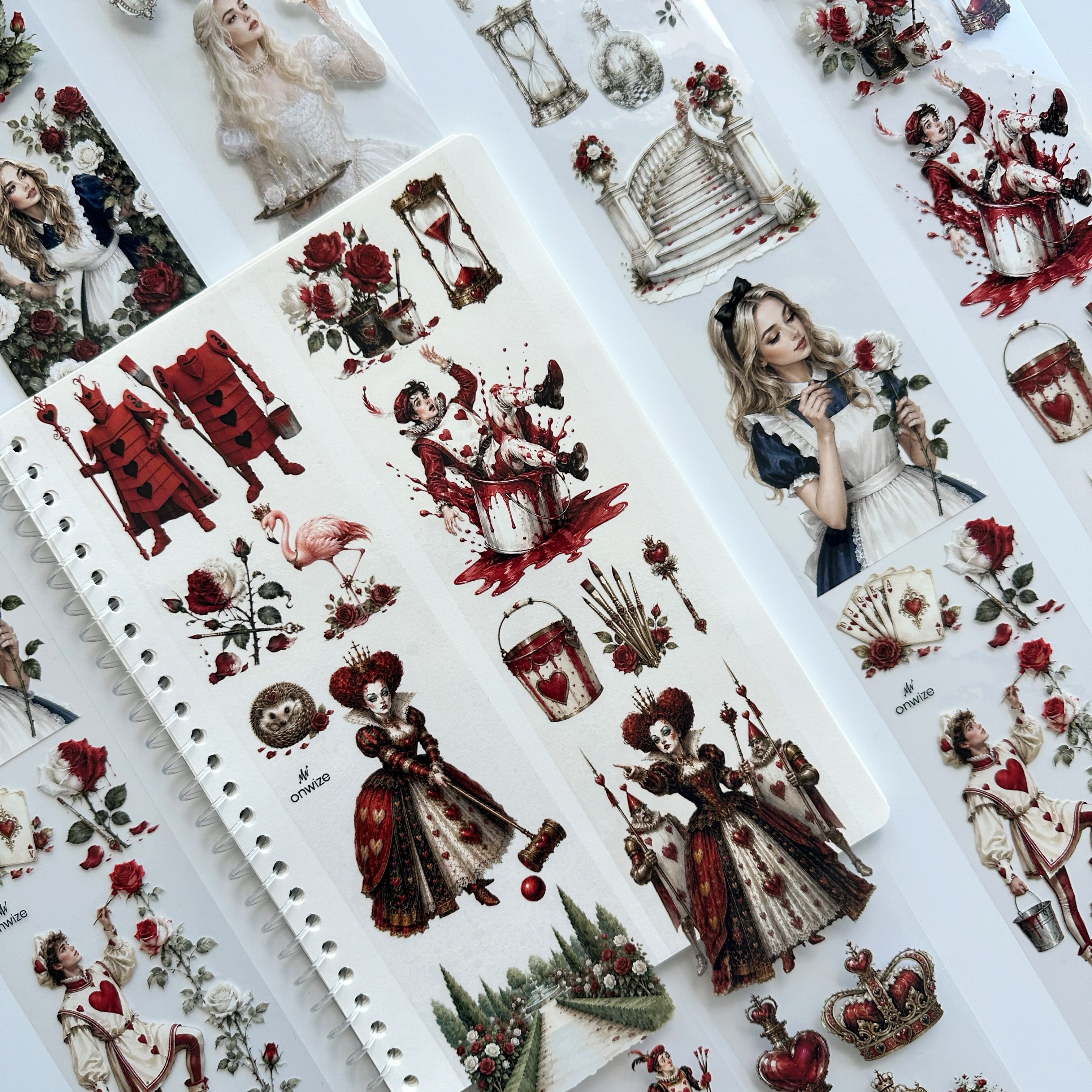 Painted Roses – Queen of Hearts PET Tape