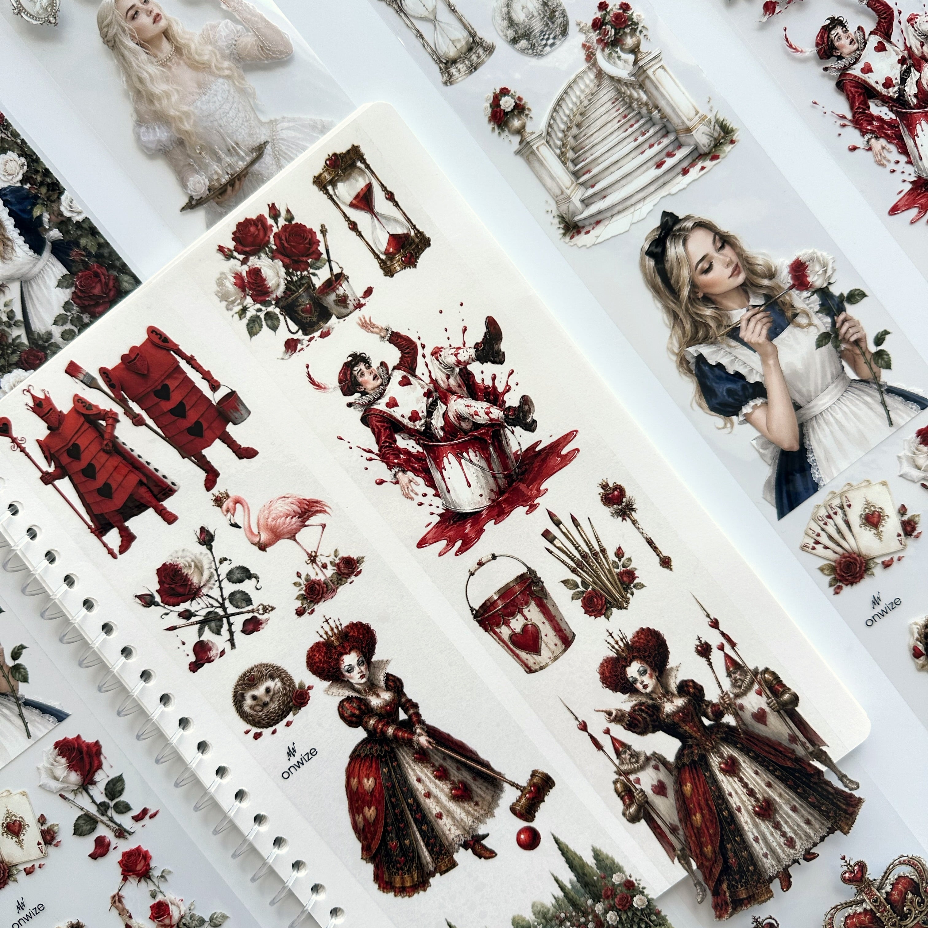 Painted Roses – Queen of Hearts PET Tape