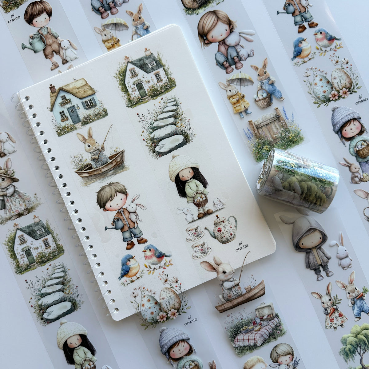 Bunny Cottage 3D Special Pet Tape