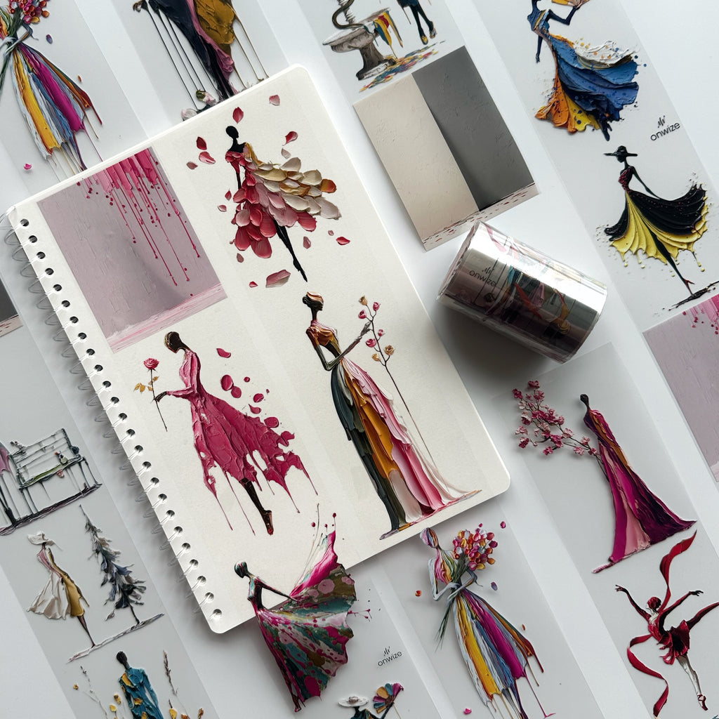 Akıcı Renkler – Soyut PET Bant