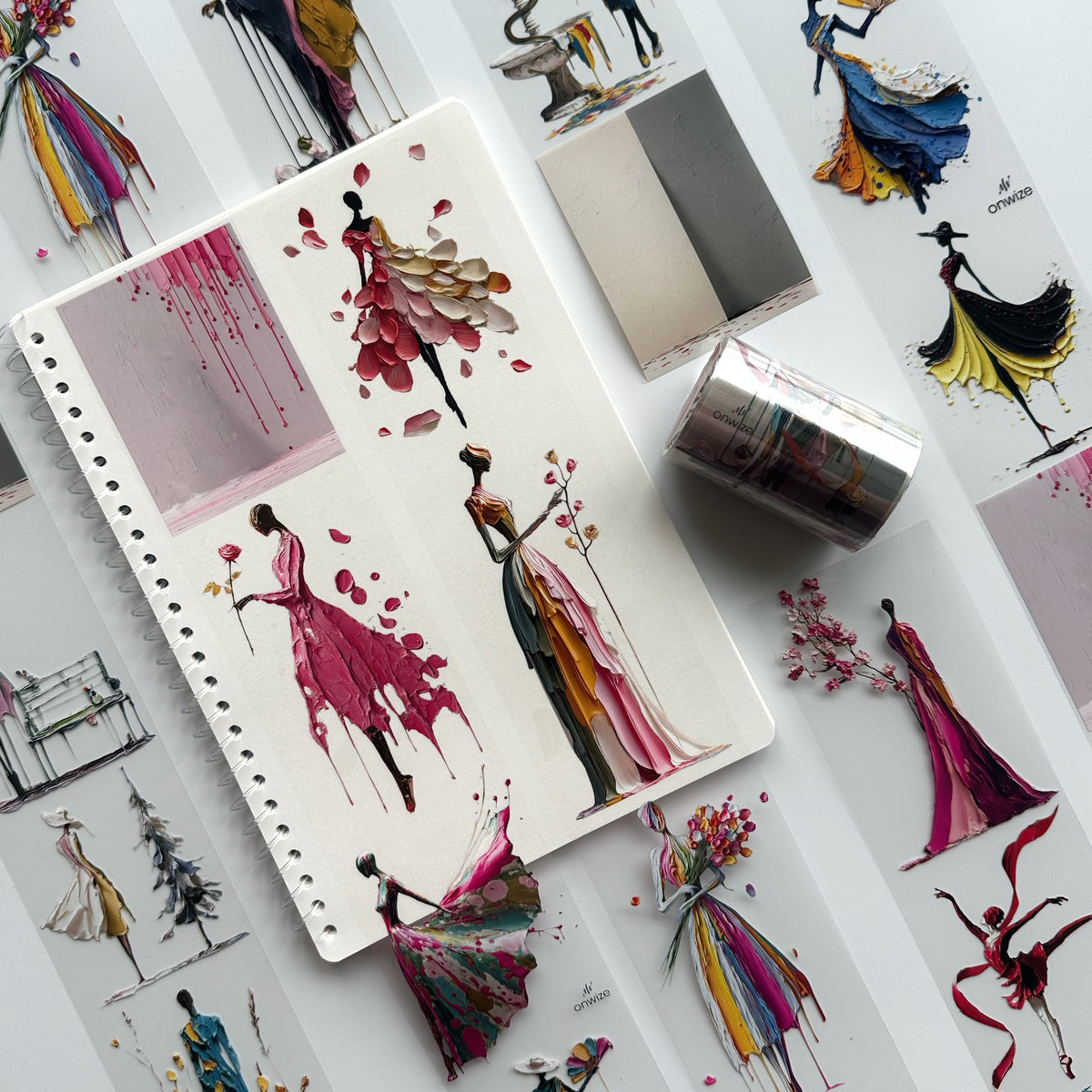 Flowing Color 3D Special Pet Tape