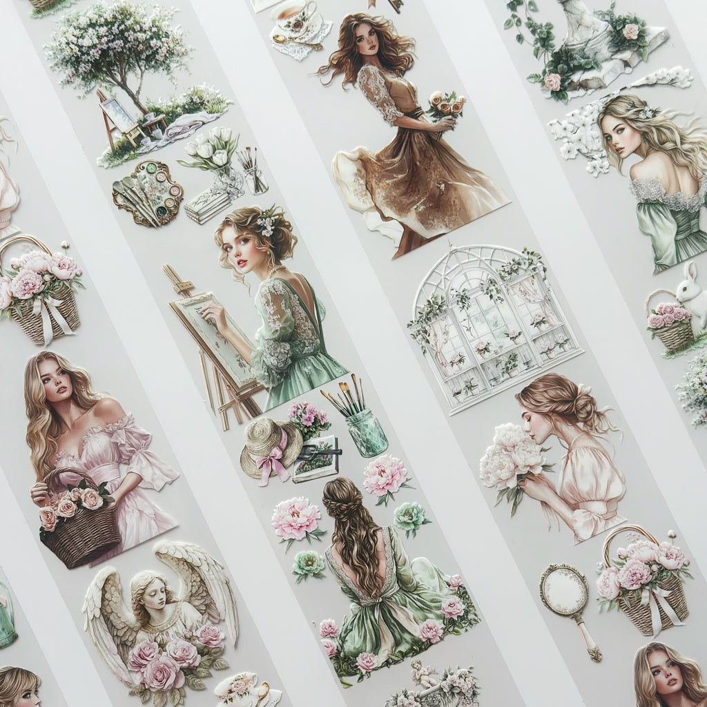 Soft Bloom – Floral Garden PET Tape