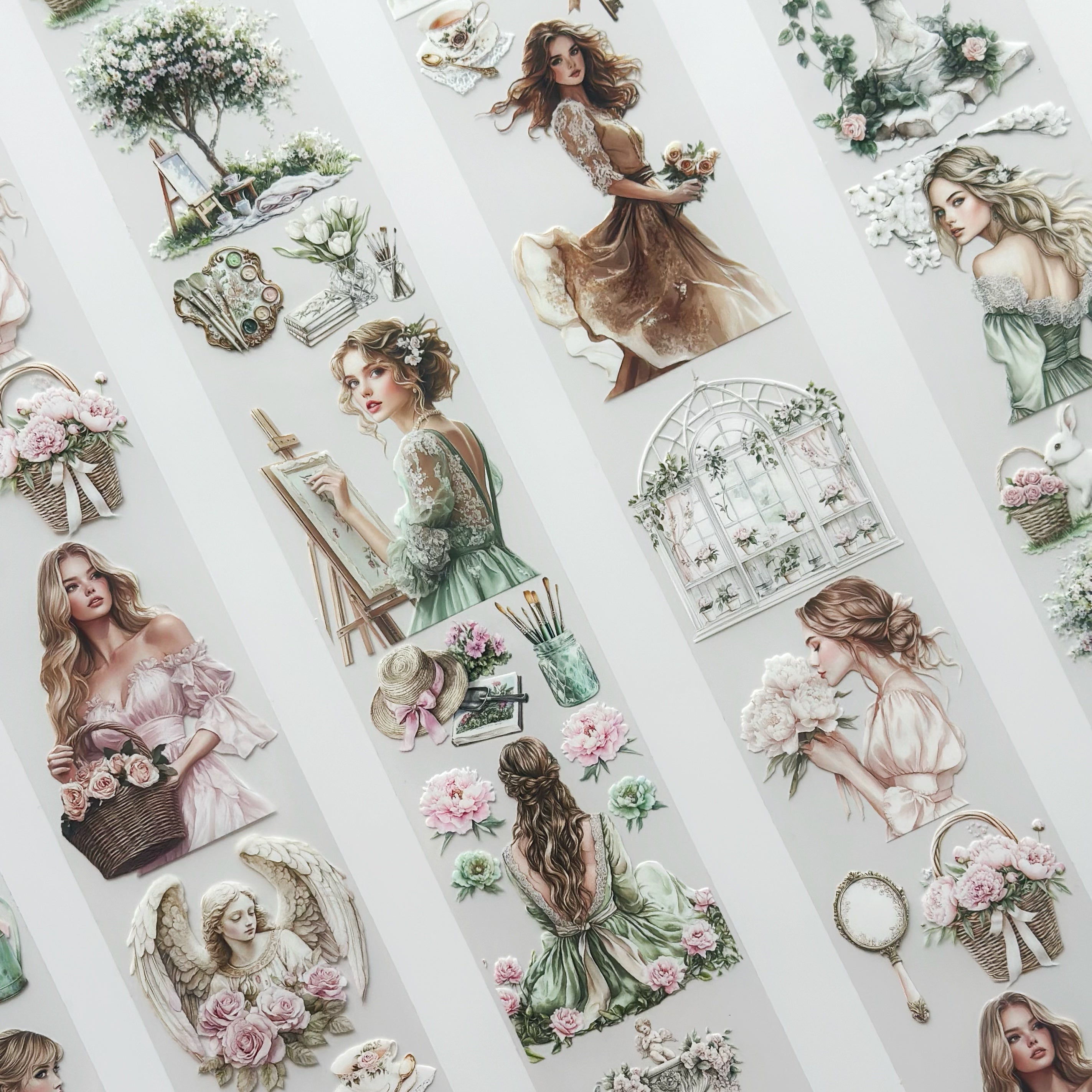 Soft Bloom – Floral Garden PET Tape