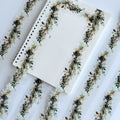 Sage Meadow | Watercolor Botanical Border PET Tape | 5cm x 5m