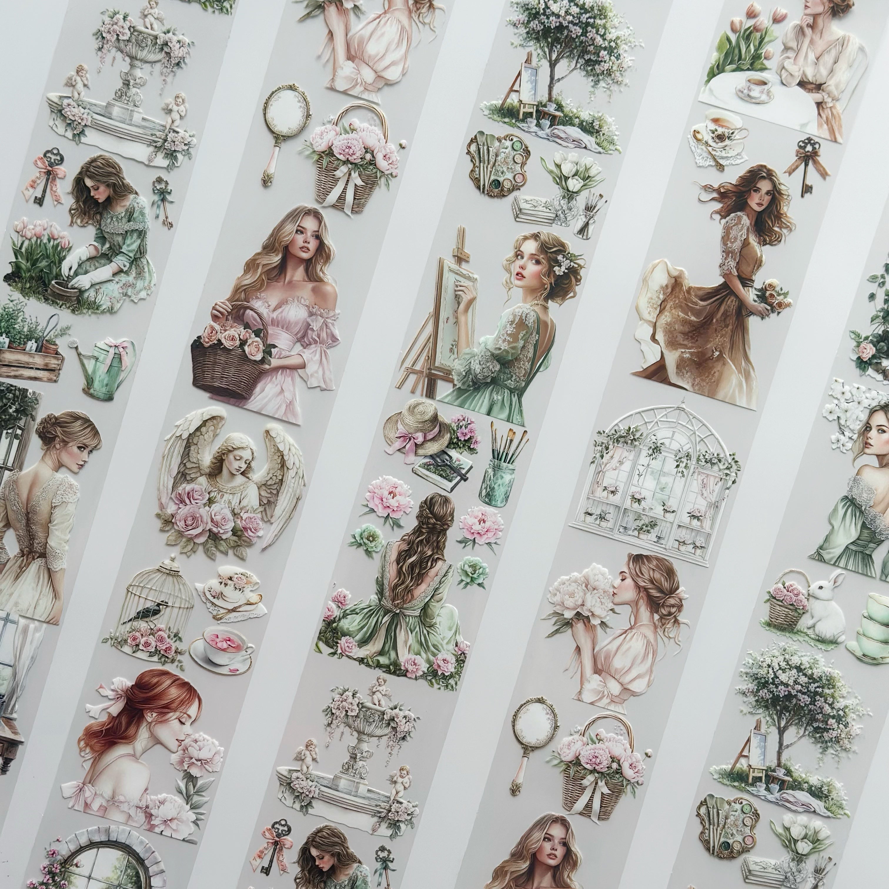 Soft Bloom – Floral Garden PET Tape