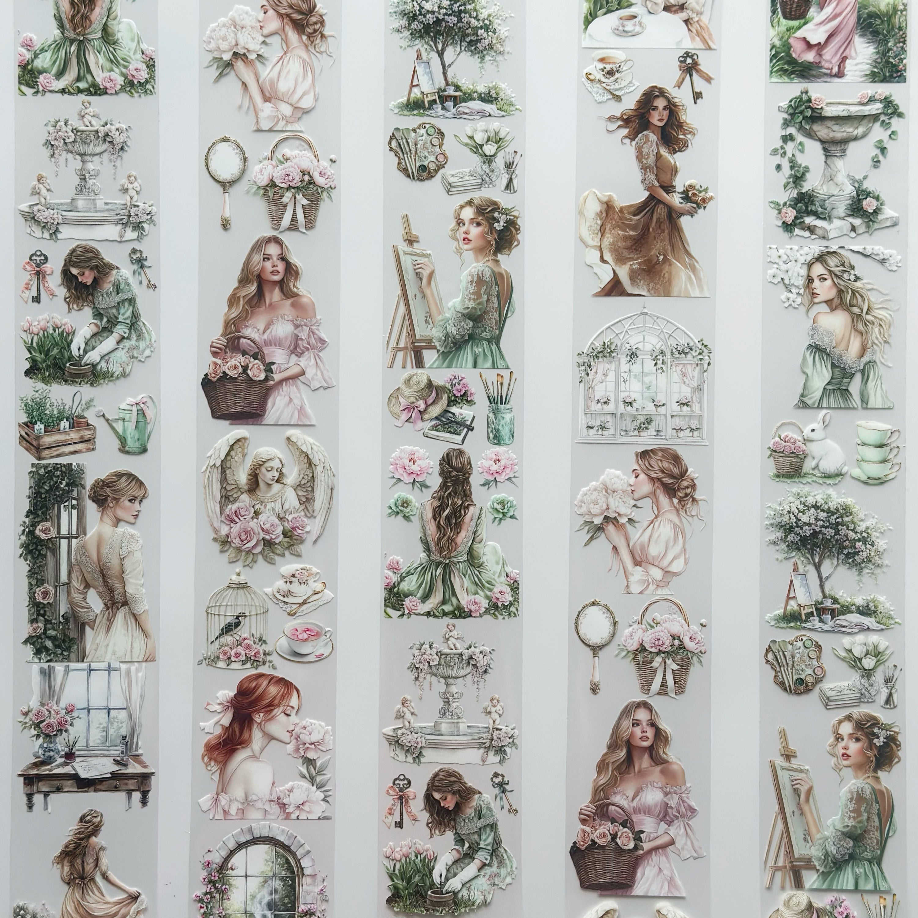 Soft Bloom – Floral Garden PET Tape