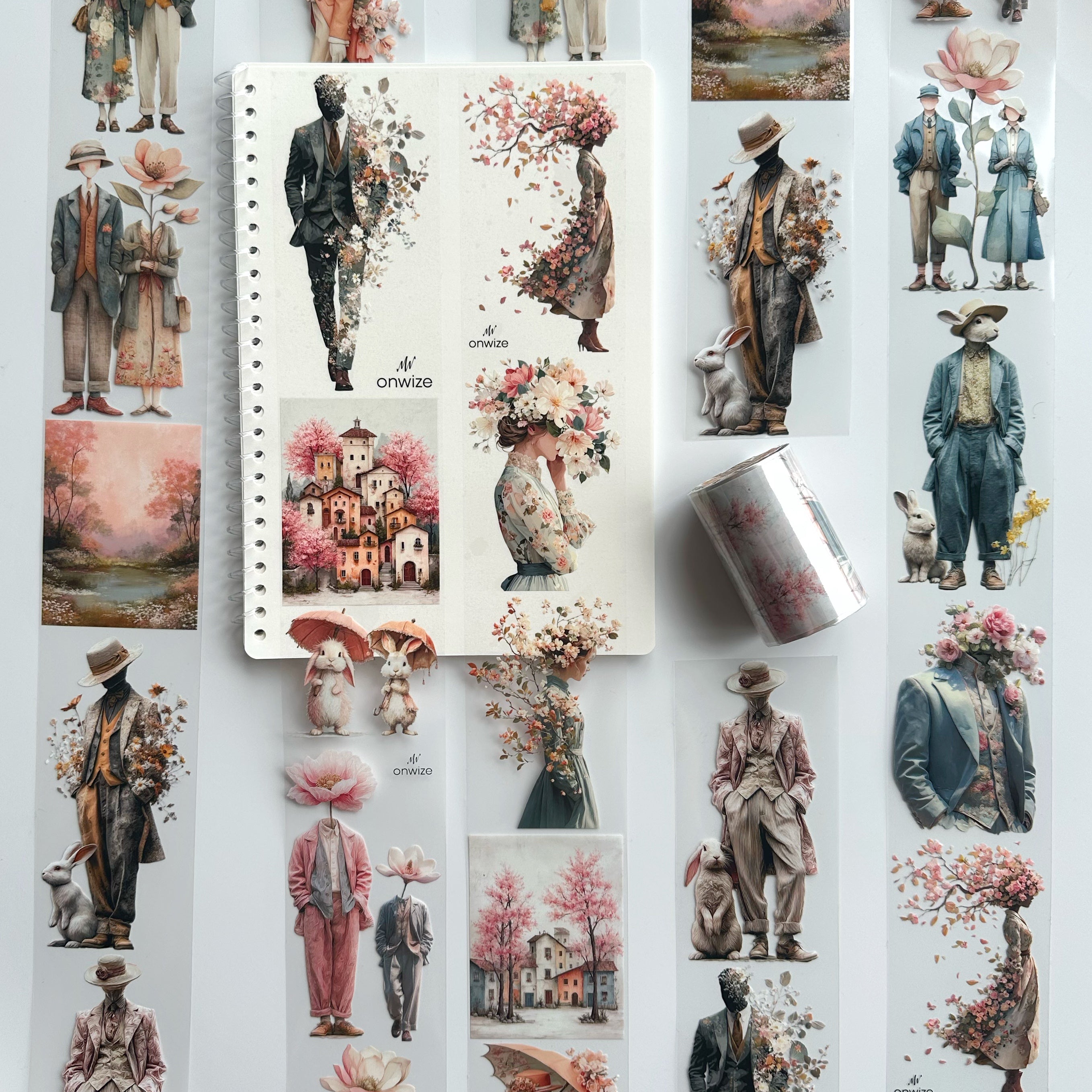 Blossom Walk – Spring Floral PET Tape