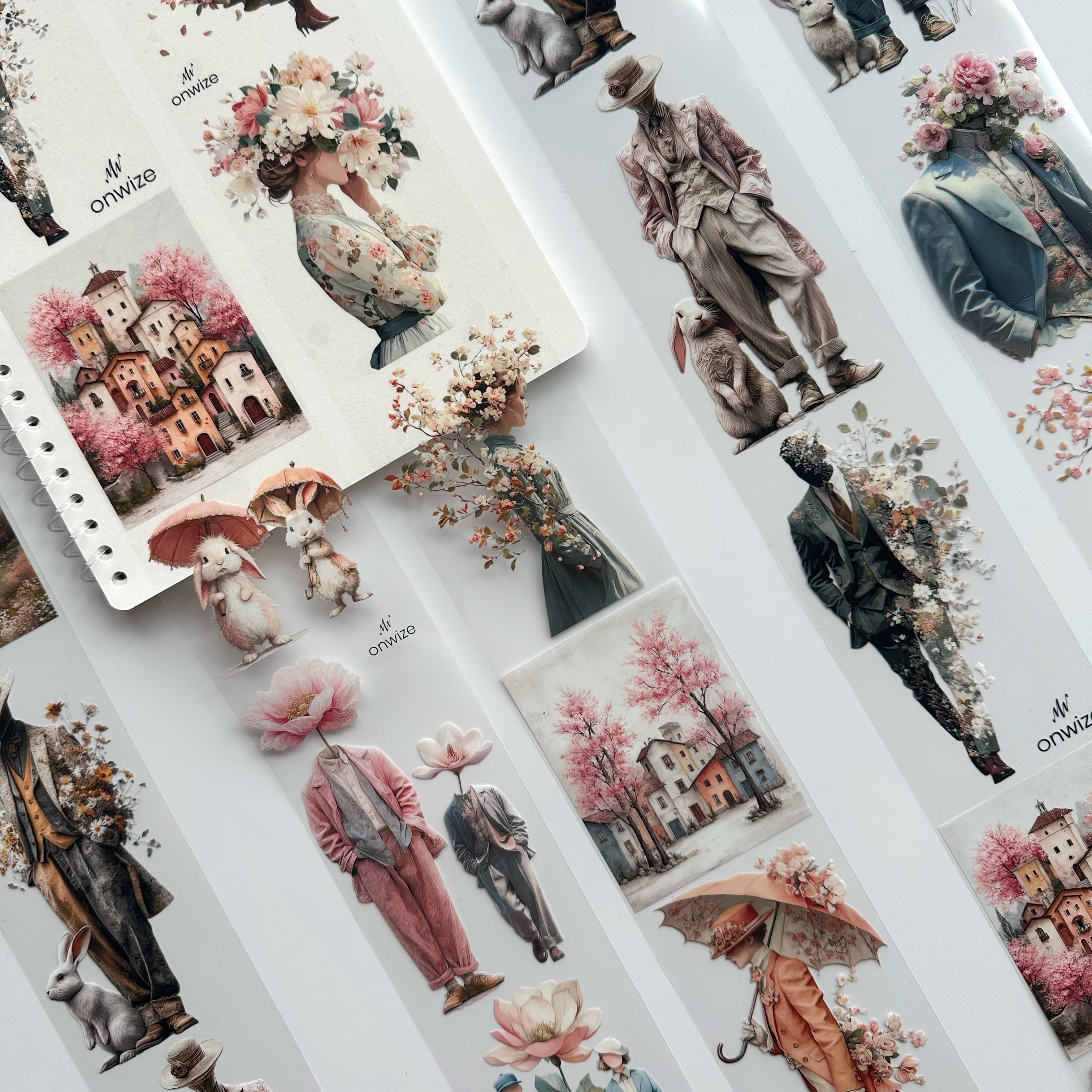 Blossom Walk – Spring Floral PET Tape