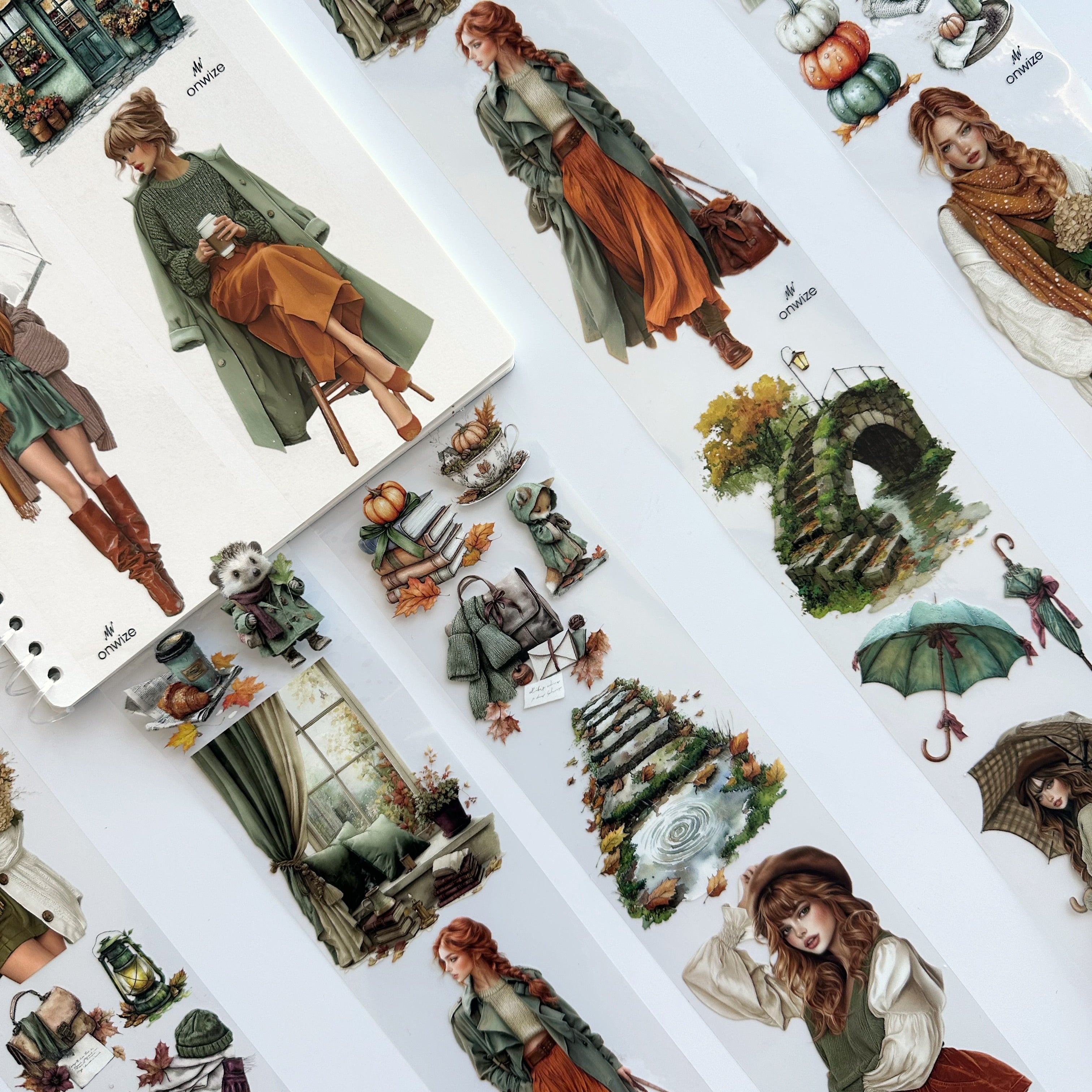 Autumn Stroll – Autumn Fashion PET Tape