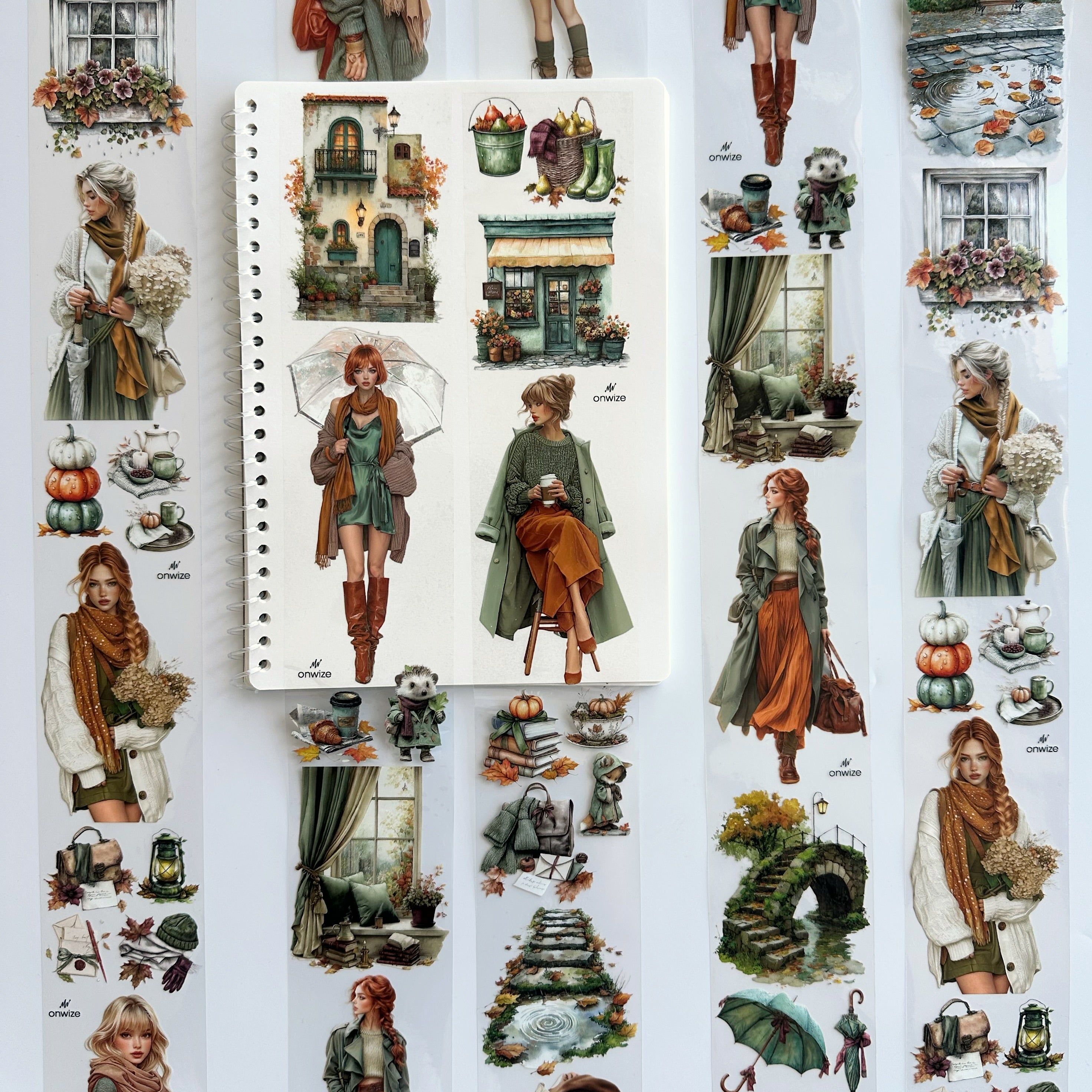 Autumn Stroll – Autumn Fashion PET Tape