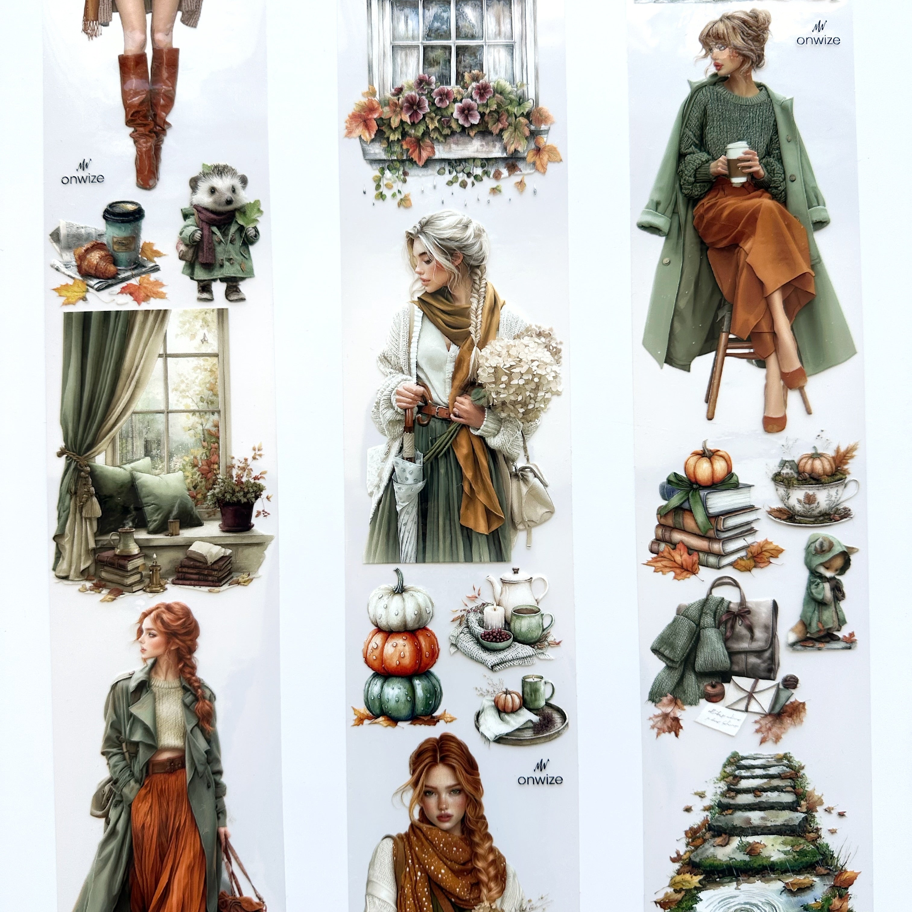 Autumn Stroll – Autumn Fashion PET Tape
