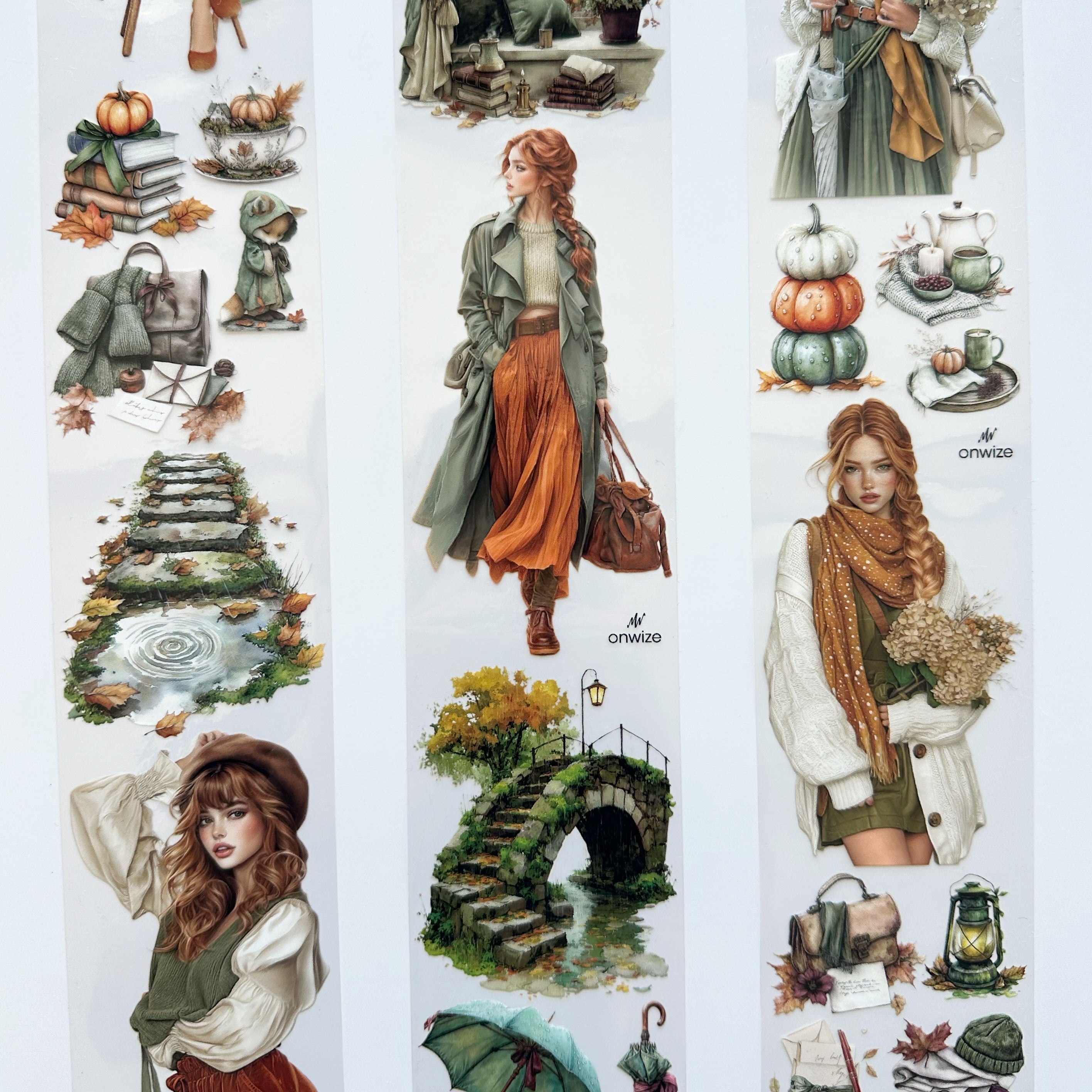 Autumn Stroll – Autumn Fashion PET Tape