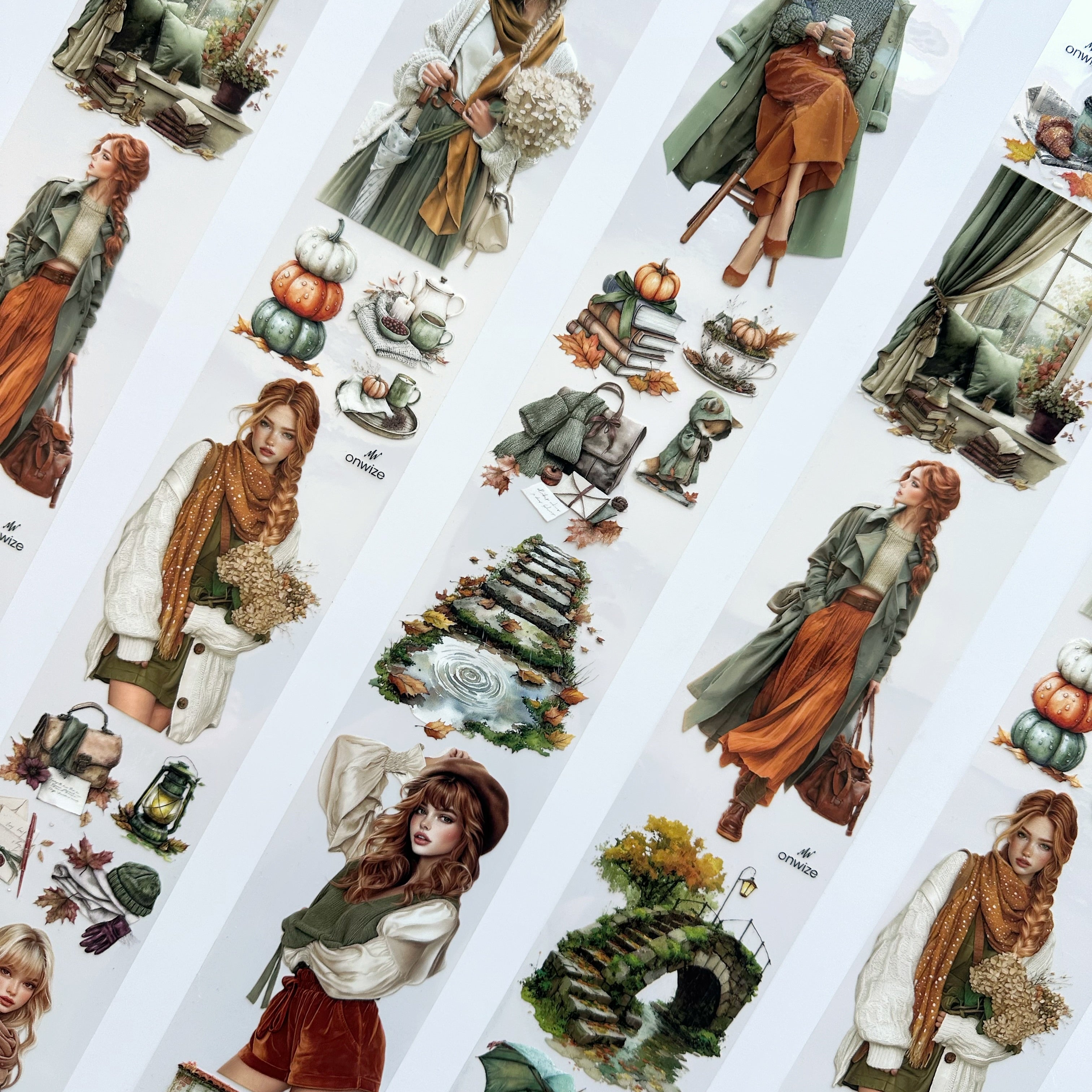 Autumn Stroll – Autumn Fashion PET Tape