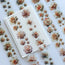 Pearl Bloom PET Tape | Soft Botanical Scrapbook Tape | 6cm x 5m
