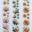 Pearl Bloom PET Tape | Soft Botanical Scrapbook Tape | 6cm x 5m