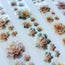 Pearl Bloom PET Tape | Soft Botanical Scrapbook Tape | 6cm x 5m